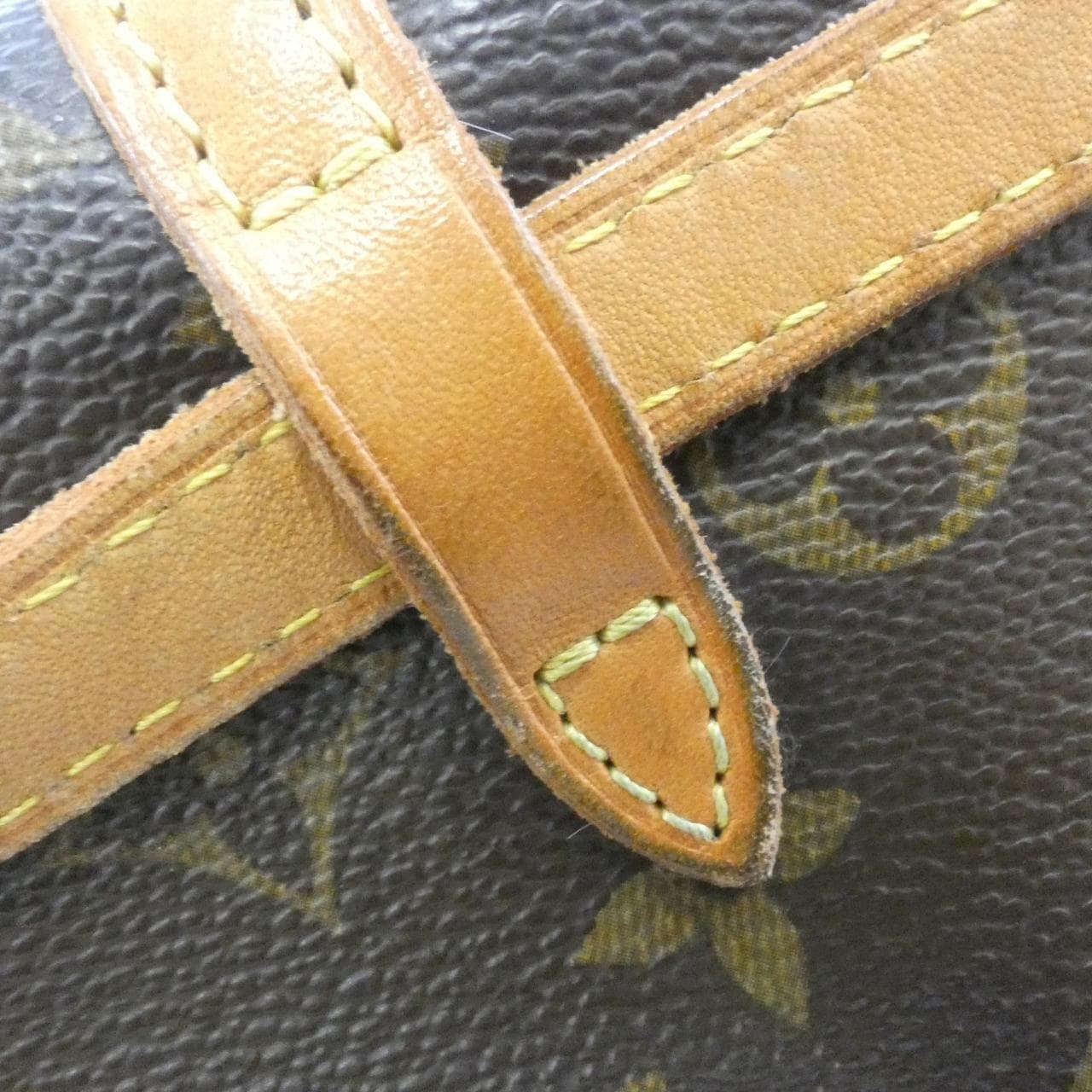LOUIS VUITTON Pochette M51159 Belt Monogram 黑色 Monogram 中古品B - 縮圖 5
