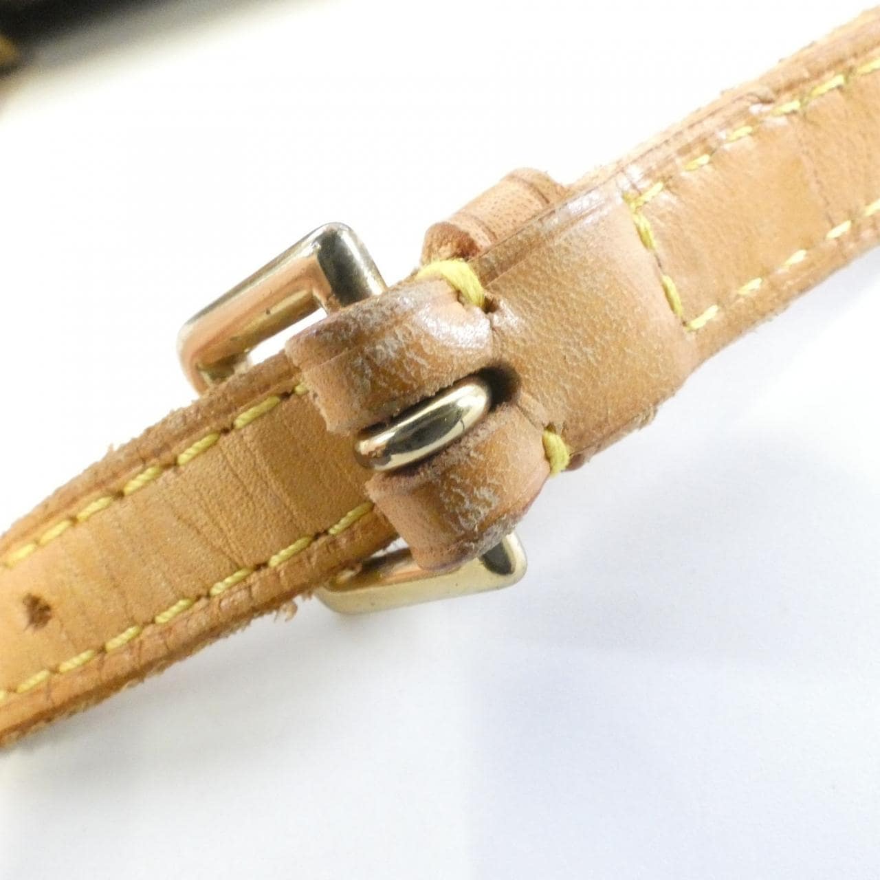 LOUIS VUITTON Pochette M51159 Belt Monogram 黑色 Monogram 中古品B - 縮圖 6