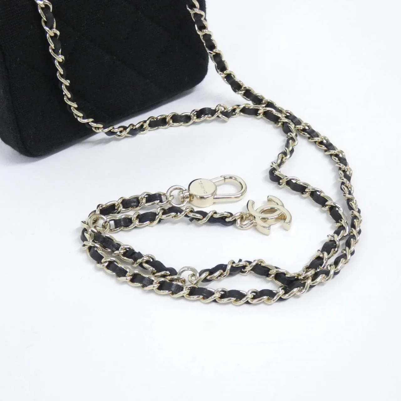 CHANEL Timeless Classic AP1952 Belt Canvas Black Canvas Rank A - Thumbnail 5