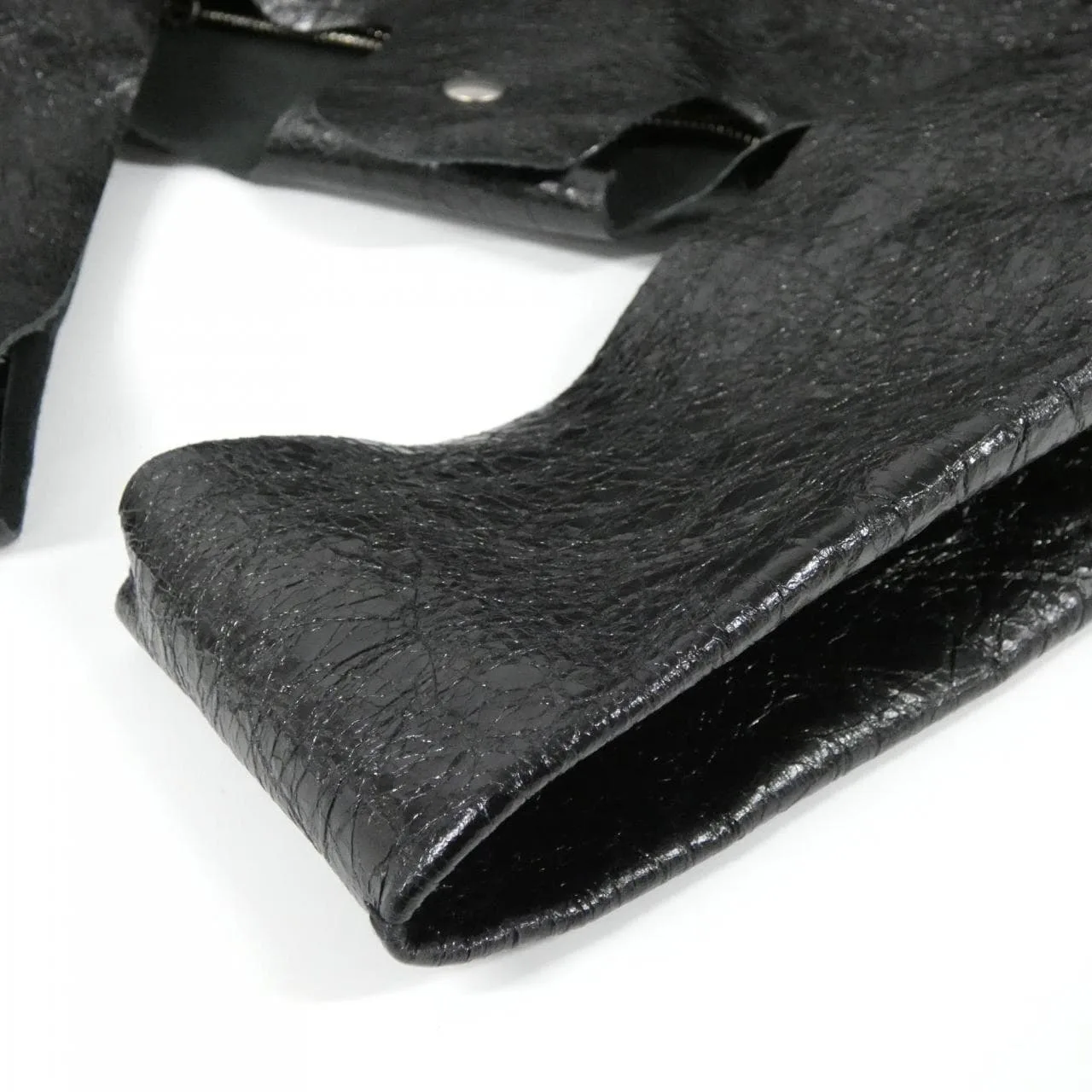 BALENCIAGA Le Cagole 780976 210KR 手提包 羊皮 黑色 羊皮 中古品A - 縮圖 4