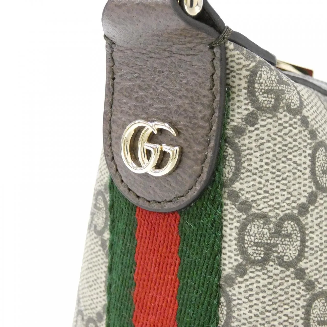 GUCCI 838477 FAE0P Shoulder Canvas 黑色 帆布 中古品A - 縮圖 3