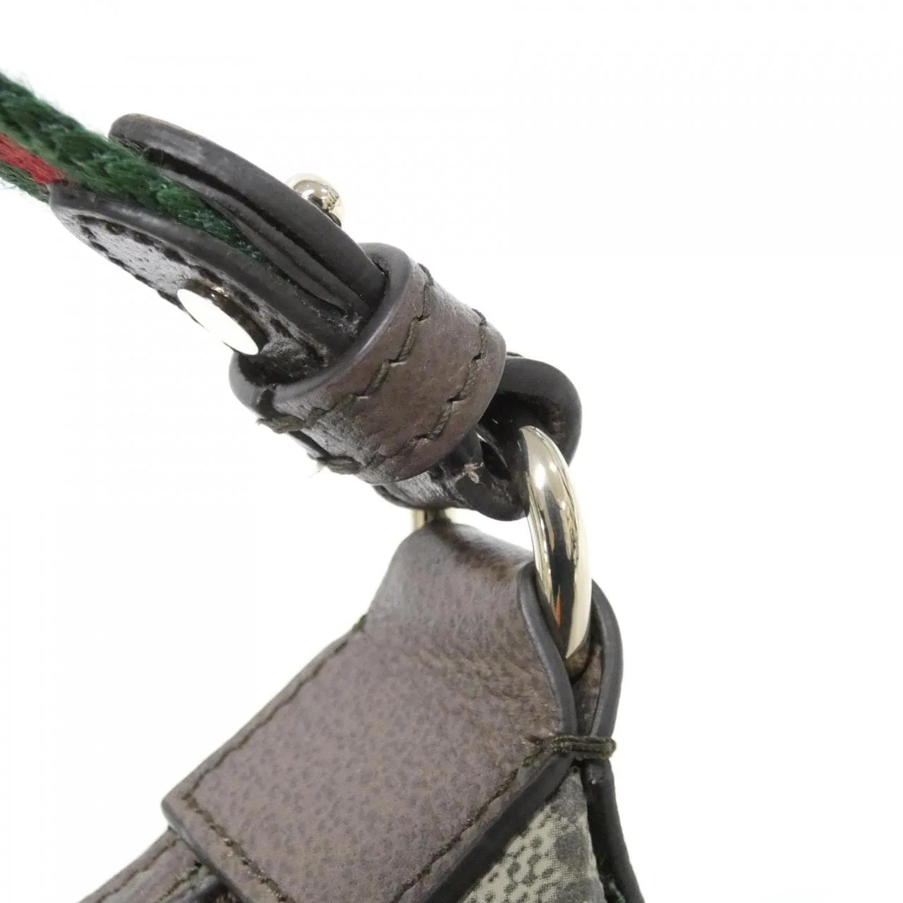 GUCCI 838477 FAE0P Shoulder Canvas 黑色 帆布 中古品A - 縮圖 4