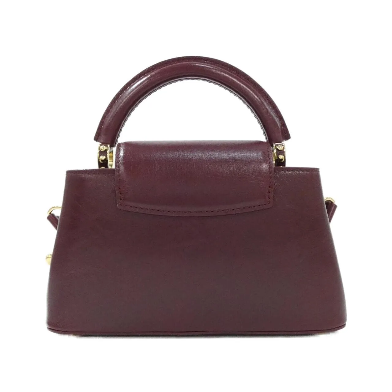 LOUIS VUITTON Capucines M25473 Handbag 紅色 中古品A - 縮圖 2