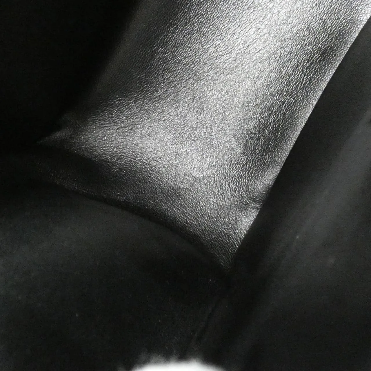 CHANEL Chanel 22 AS3176 Shoulder Grained Calfskin 黑色 荔枝紋牛皮 中古品A - 縮圖 7