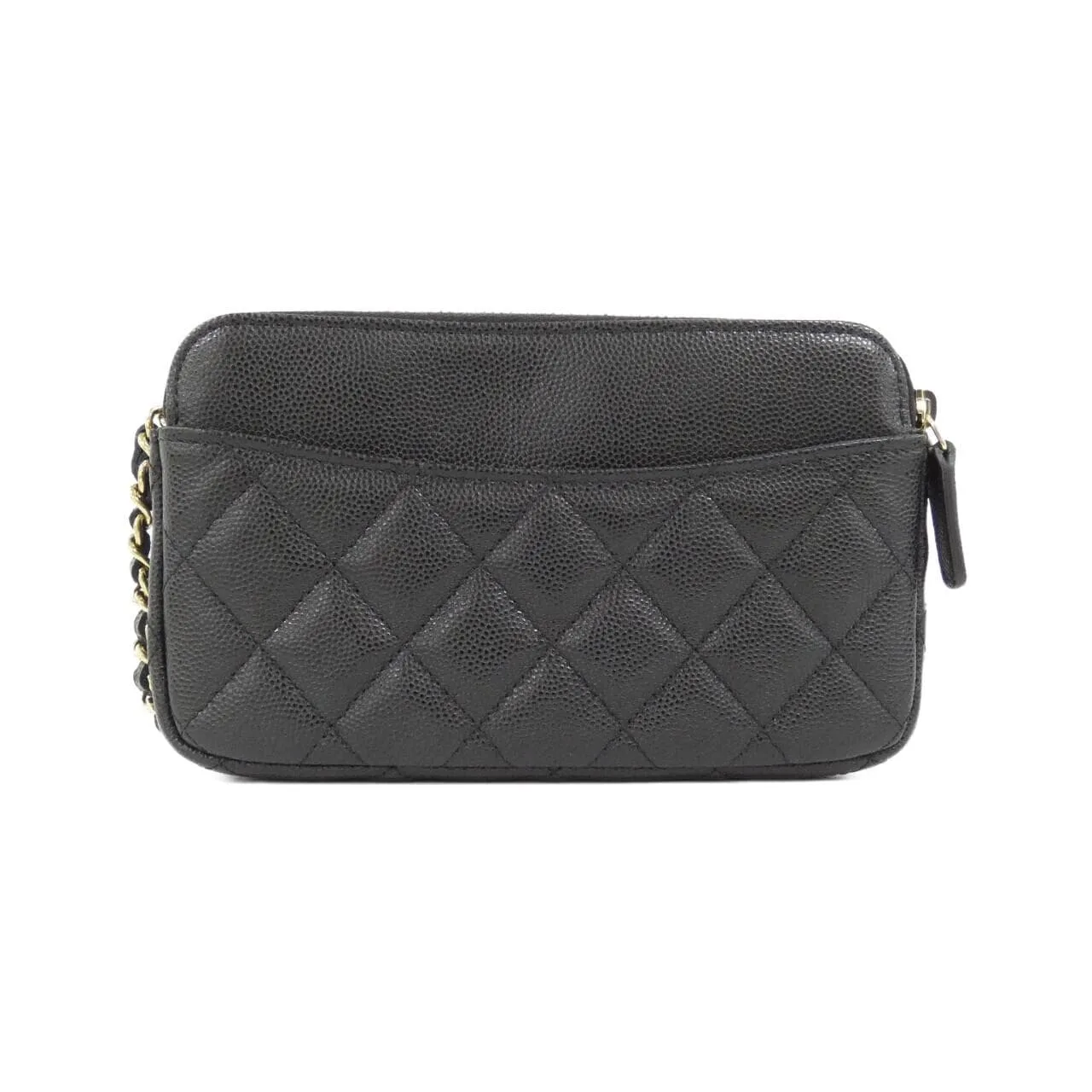 CHANEL Timeless Classic AP2096 Wallet Grained Calfskin 黑色 荔枝紋牛皮 中古品A - 縮圖 2