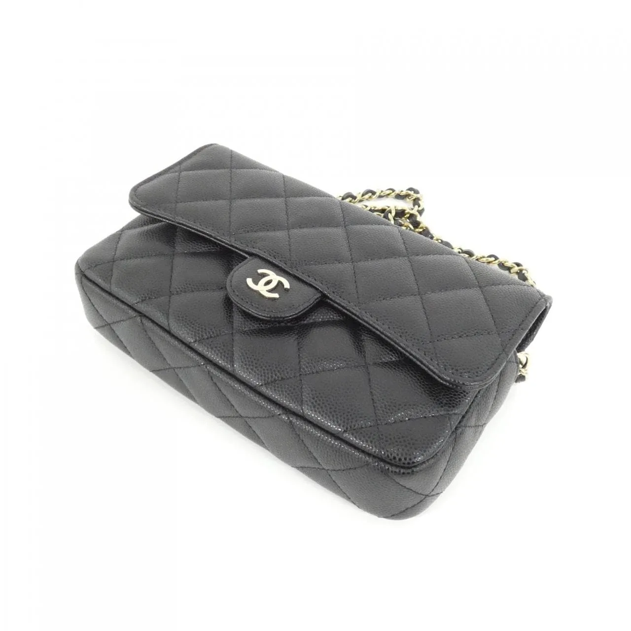 CHANEL Timeless Classic AP2096 Wallet Grained Calfskin 黑色 荔枝紋牛皮 中古品A - 縮圖 3
