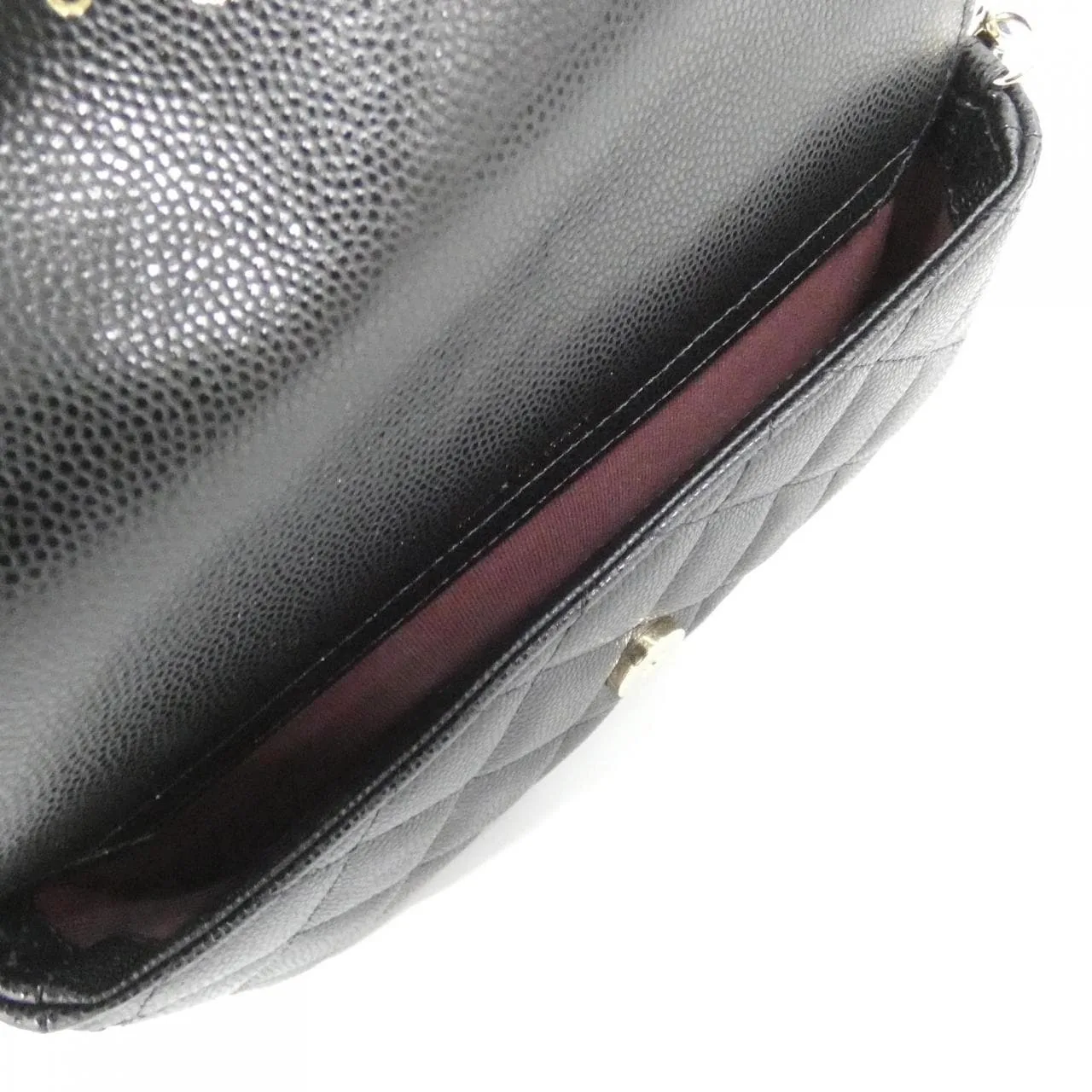 CHANEL Timeless Classic AP2096 Wallet Grained Calfskin 黑色 荔枝紋牛皮 中古品A - 縮圖 5