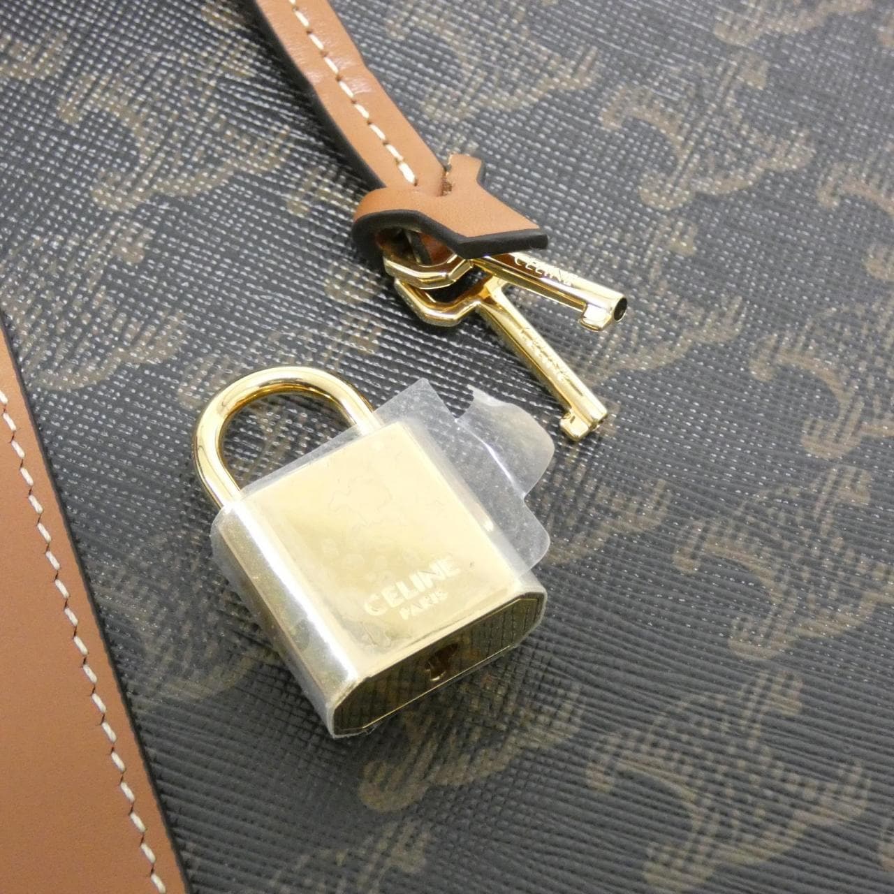 CELINE Cabas 121572GQC 手提包 帆布 5