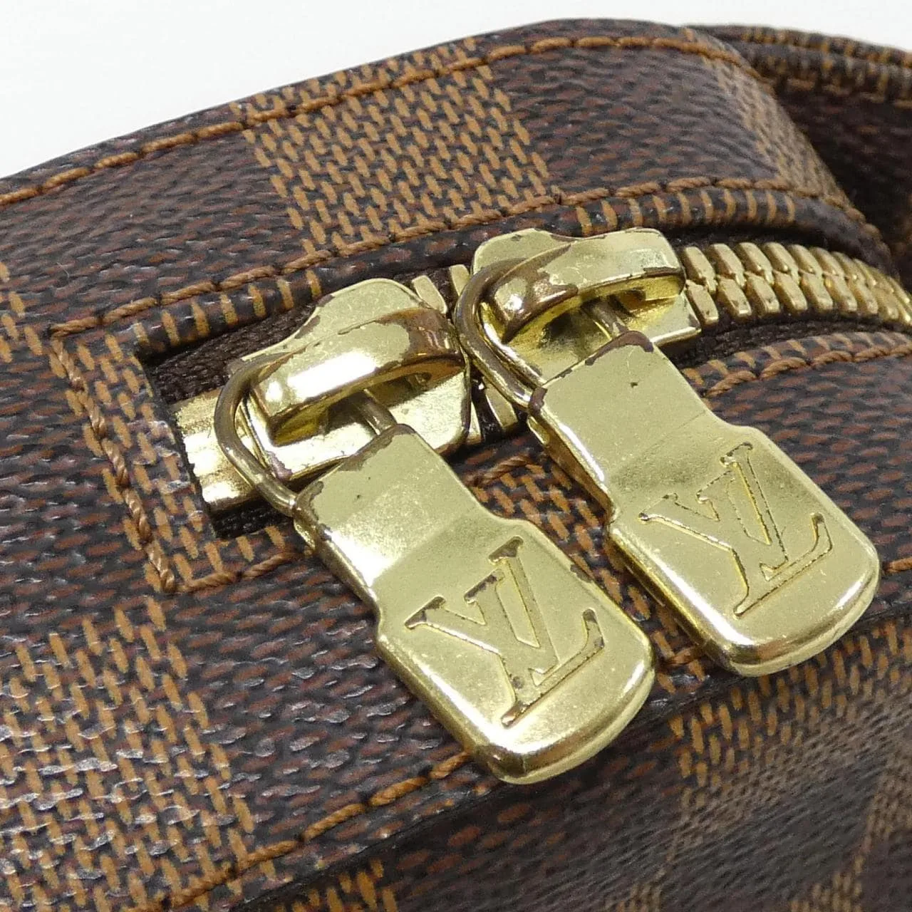 LOUIS VUITTON N51994 Shoulder Damier 黑色 Damier 中古品A - 縮圖 4