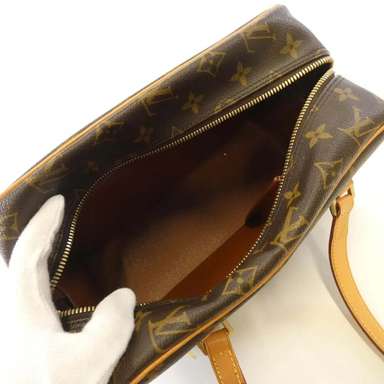 LOUIS VUITTON M51182 Shoulder Monogram 黑色 Monogram 中古品B - 縮圖 7