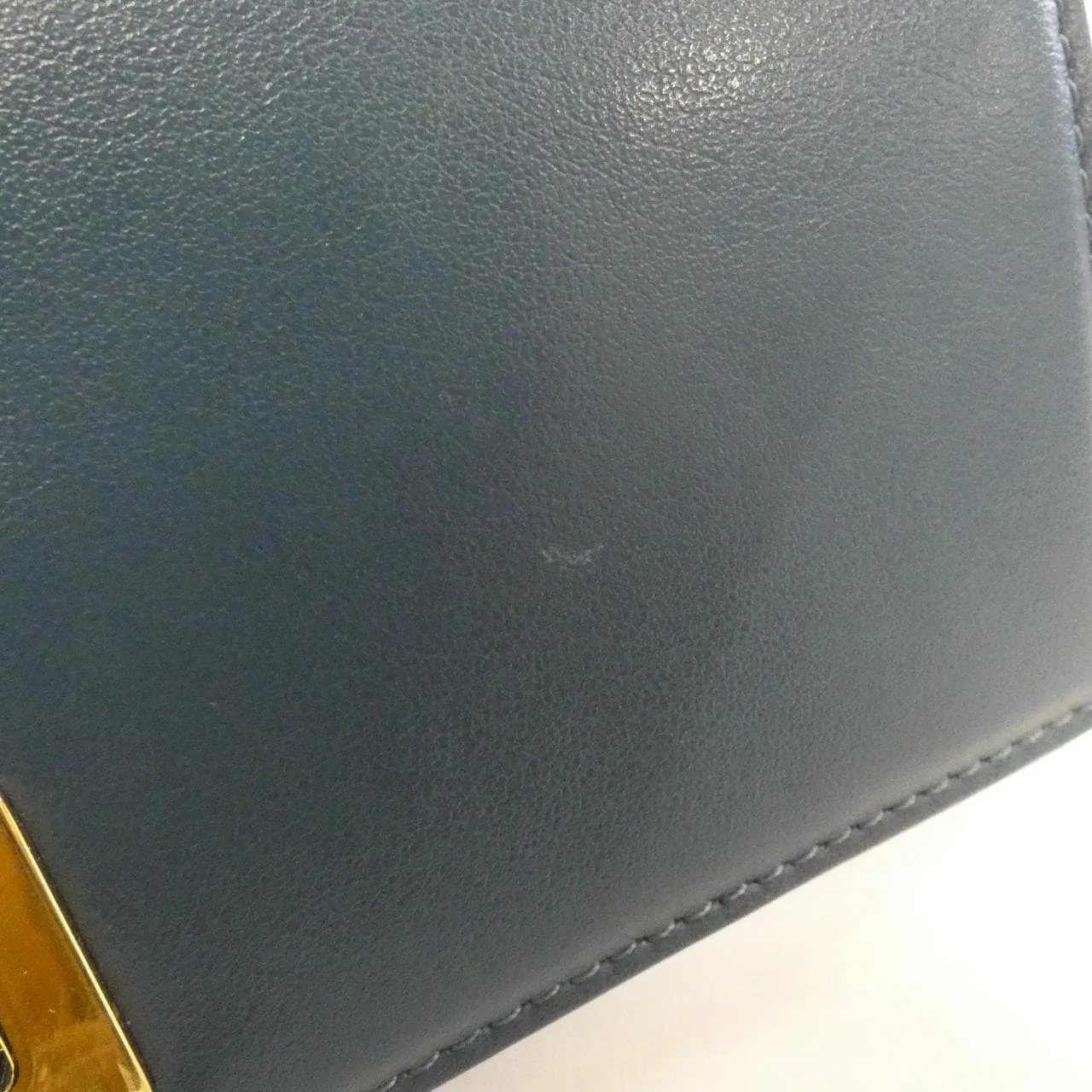 FENDI Peekaboo 8M0377 SFH Wallet Black Rank B - Thumbnail 5