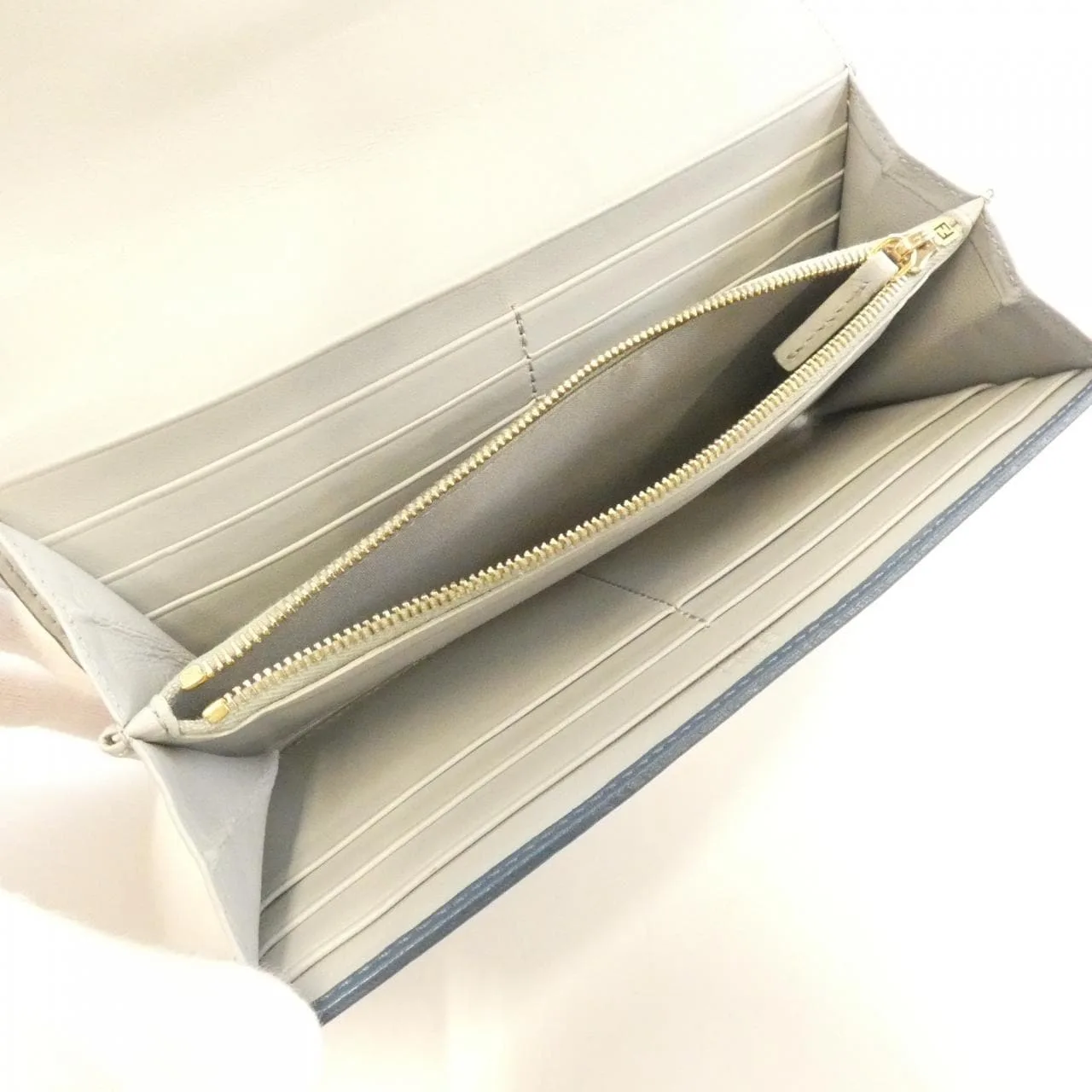 FENDI Peekaboo 8M0377 SFH Wallet Black Rank B - Thumbnail 8