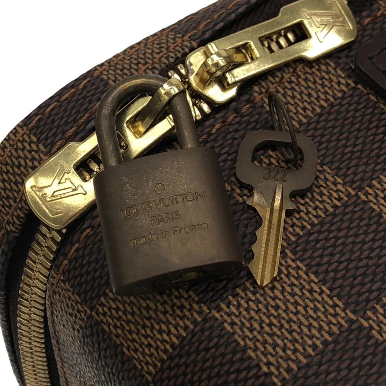 LOUIS VUITTON N53355 Handbag Damier Black Damier - Thumbnail 5