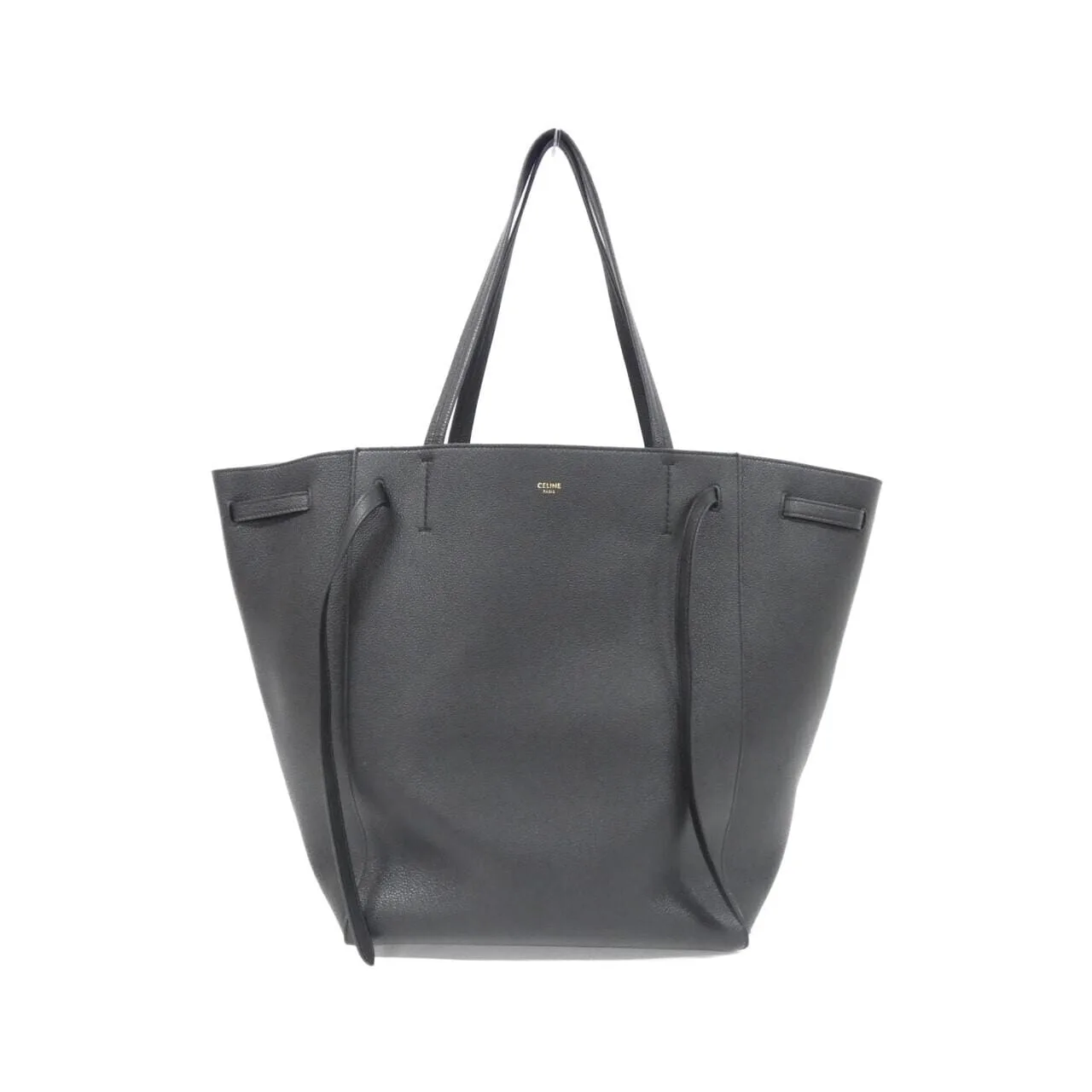 CELINE Cabas 189143TNI Handbag Black