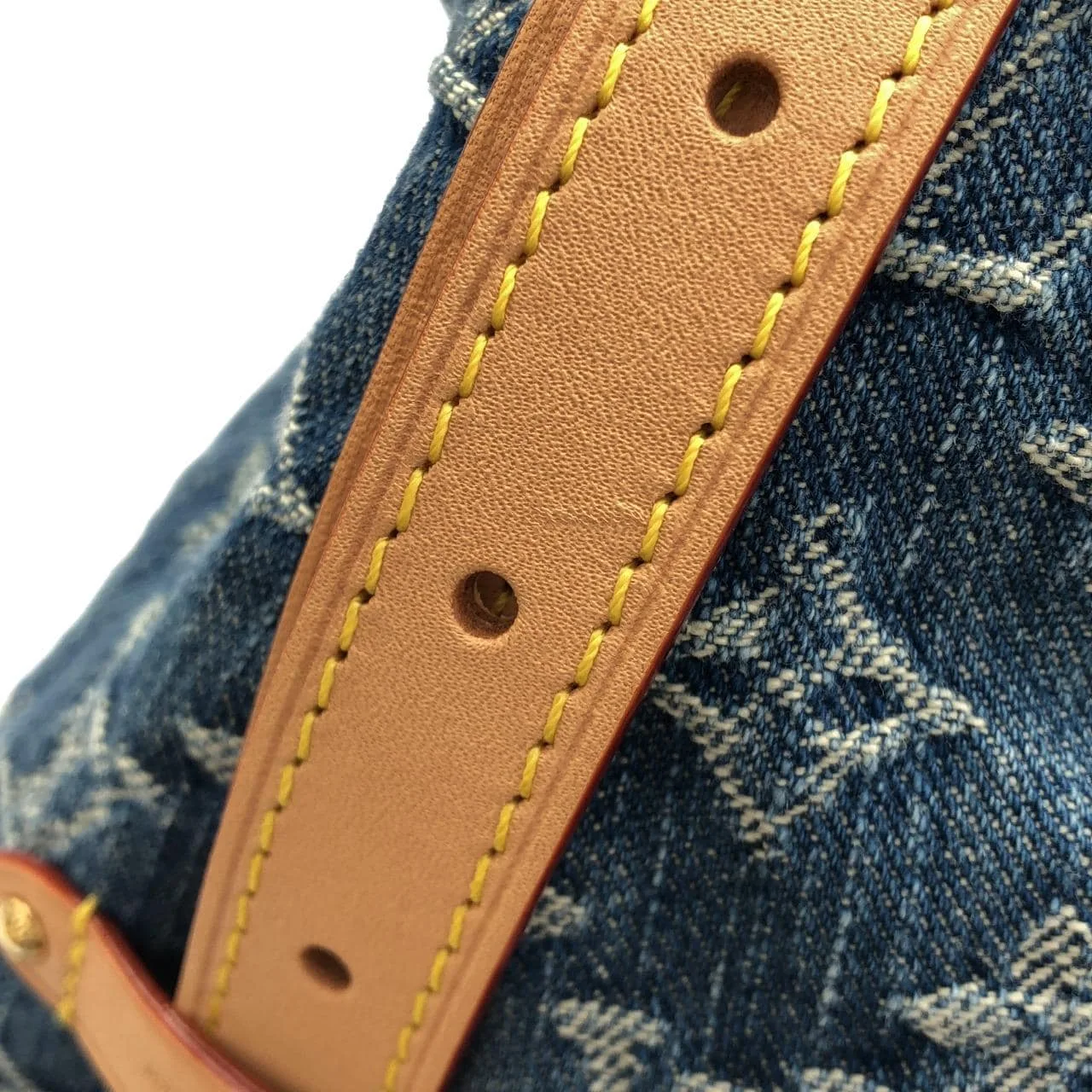 LOUIS VUITTON M46855 Shoulder Monogram 藍色 Monogram 中古品A - 縮圖 6