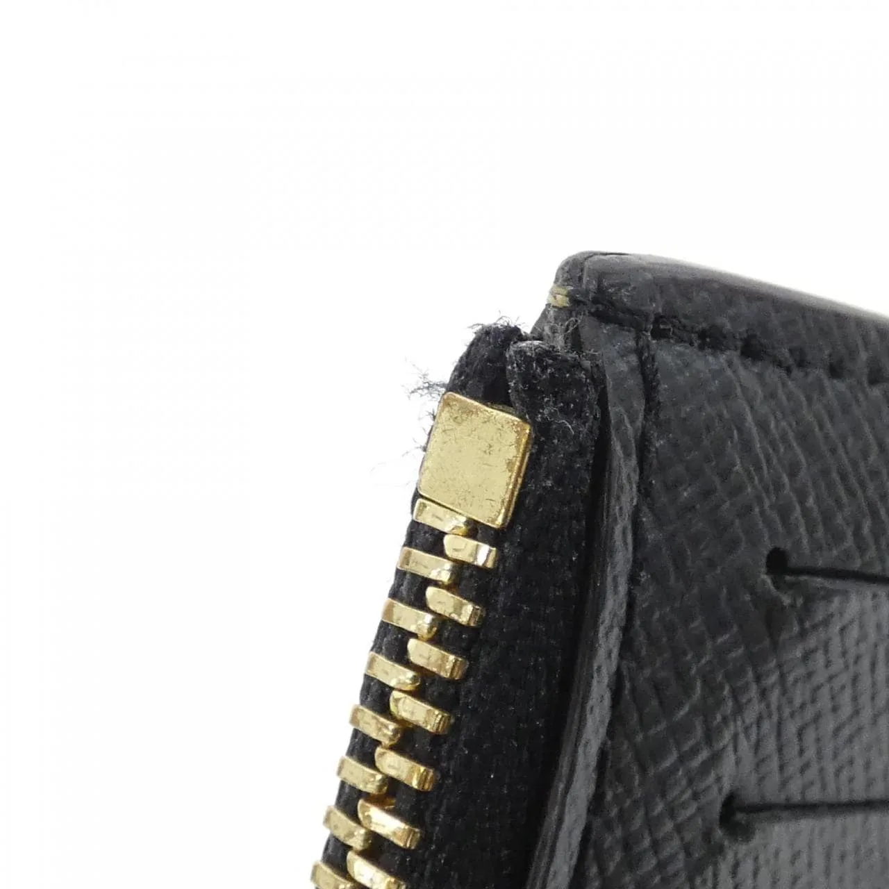 LOUIS VUITTON M81912 Coin Case Monogram 黑色 Monogram 中古品A - 縮圖 3