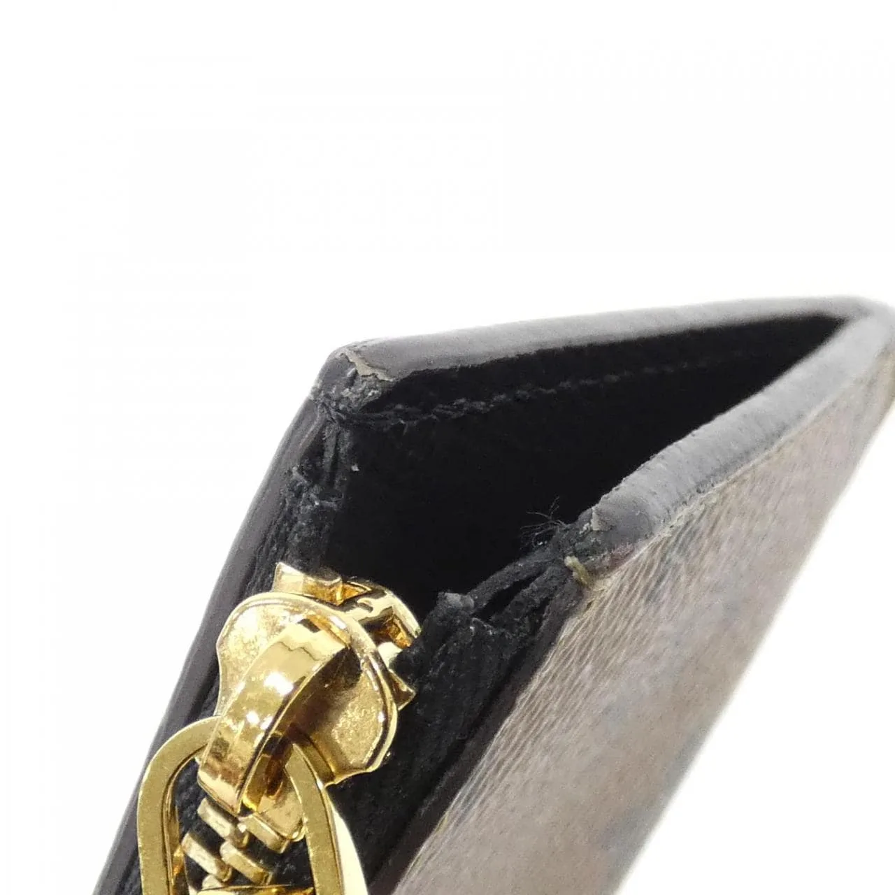 LOUIS VUITTON M81912 Coin Case Monogram 黑色 Monogram 中古品A - 縮圖 4