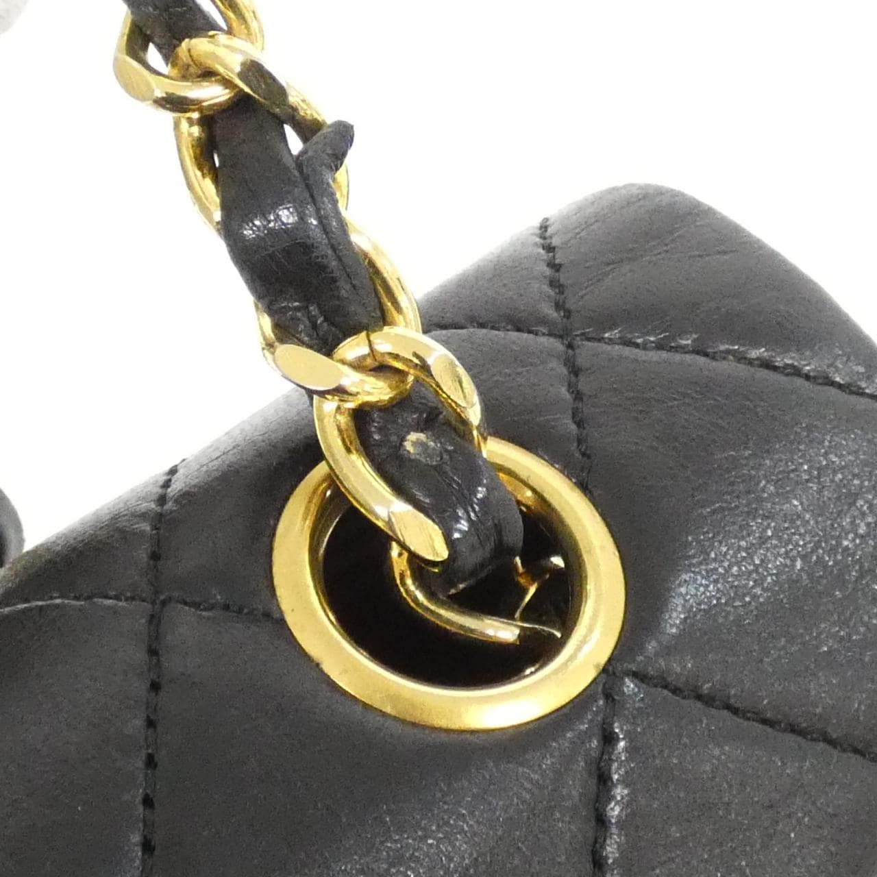 CHANEL 2500 Shoulder Lambskin Black Lambskin - Thumbnail 8