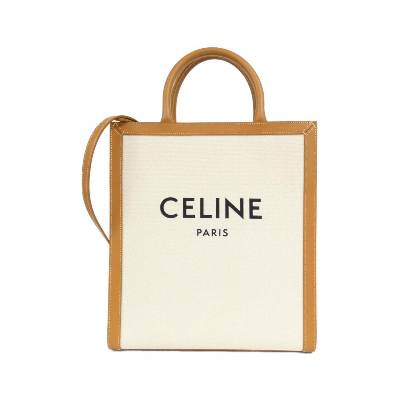 CELINE Cabas 192082BNZ Bag Canvas Black