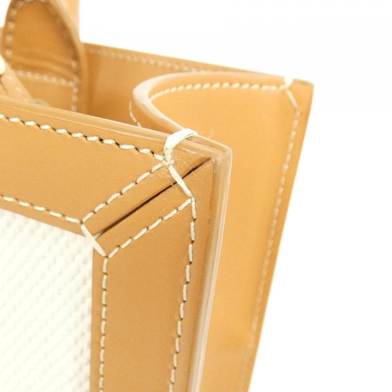 CELINE Cabas 192082BNZ Bag Canvas 黑色 帆布 中古品A - 縮圖 4