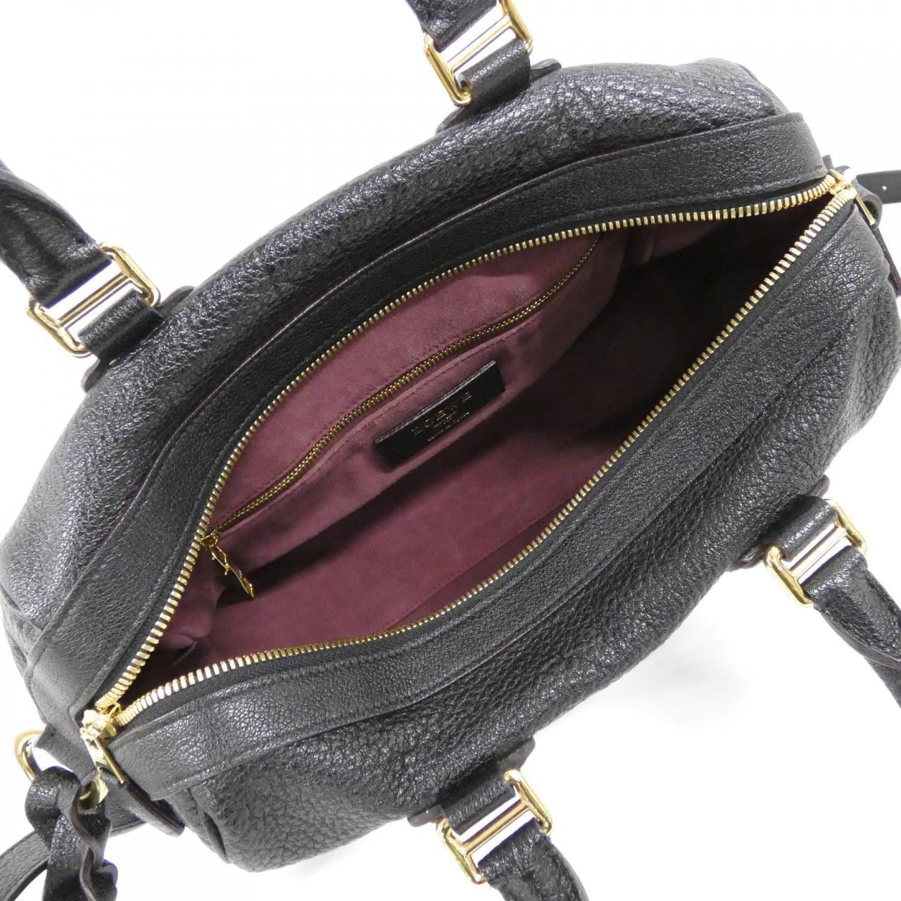 LOEWE Paseo 384 04CG41 Bag 黑色 中古品A - 縮圖 9