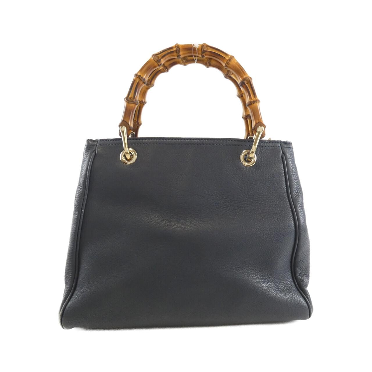 GUCCI 336032 A7M0J Bag Leather Black Leather - Thumbnail 2