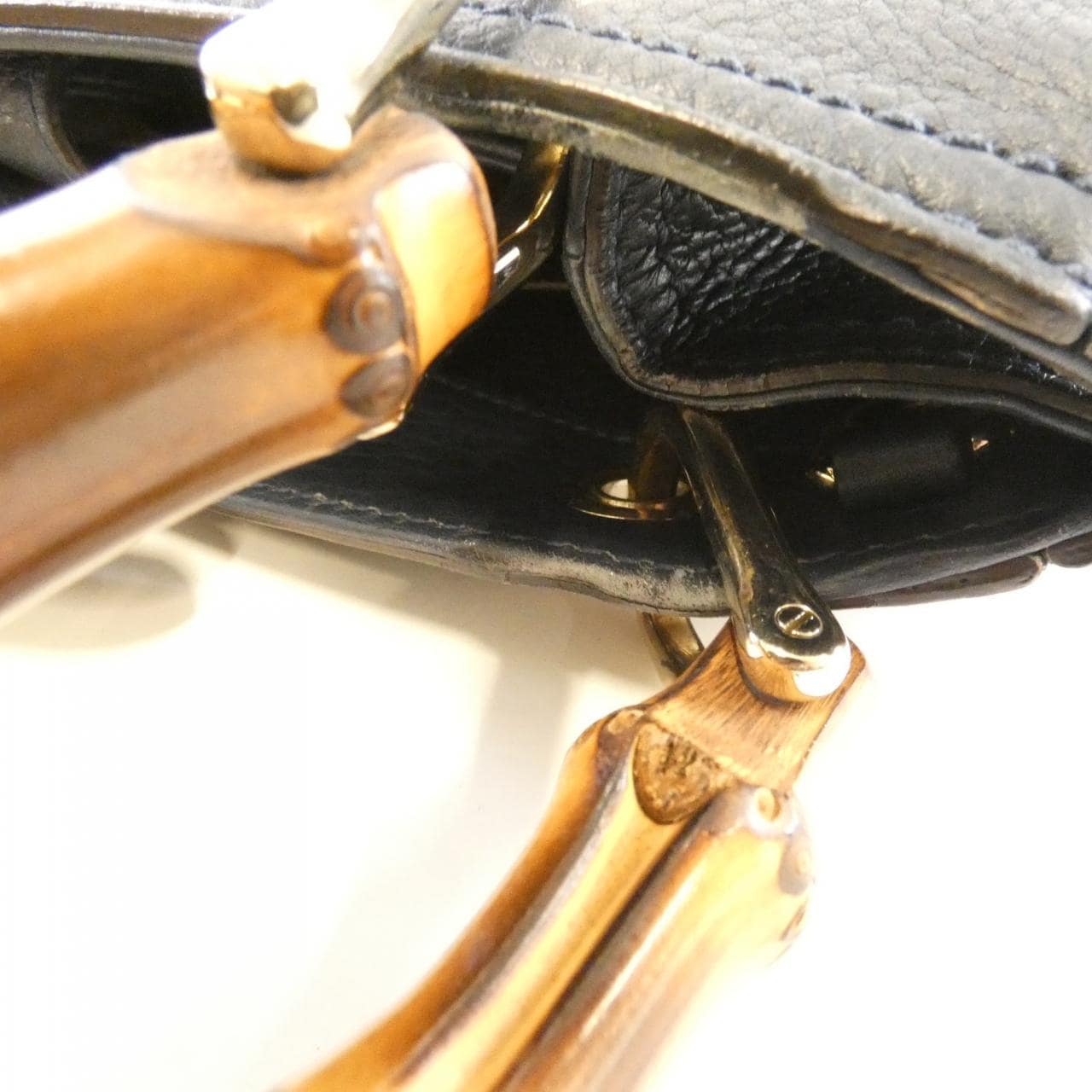 GUCCI 336032 A7M0J Bag Leather Black Leather - Thumbnail 5