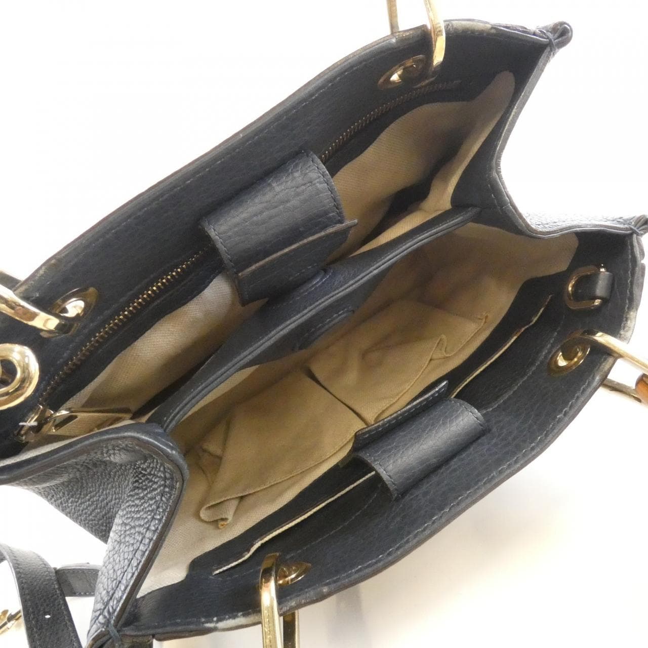 GUCCI 336032 A7M0J Bag Leather Black Leather - Thumbnail 9