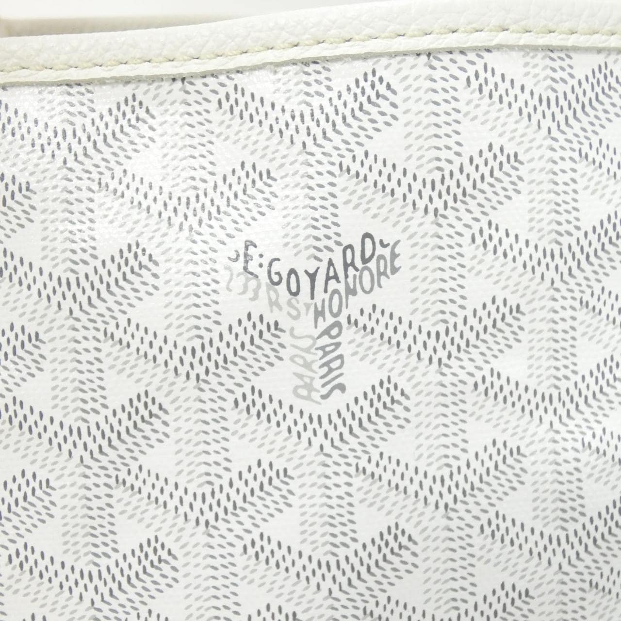 GOYARD Saint Louis AMA LOUIS PM Bag Canvas White Canvas - Thumbnail 6