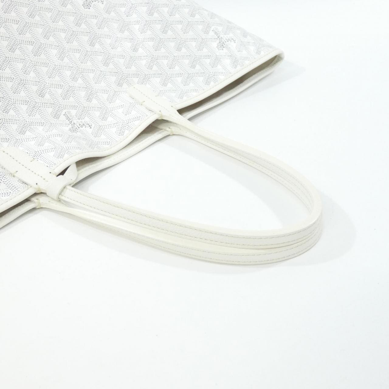 GOYARD Saint Louis AMA LOUIS PM Bag Canvas White Canvas - Thumbnail 7