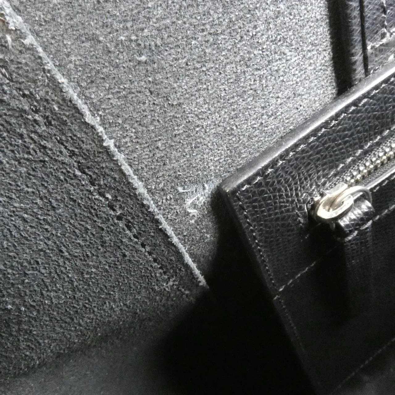 CELINE Cabas 176183XBA Handbag 黑色 中古品A - 縮圖 10