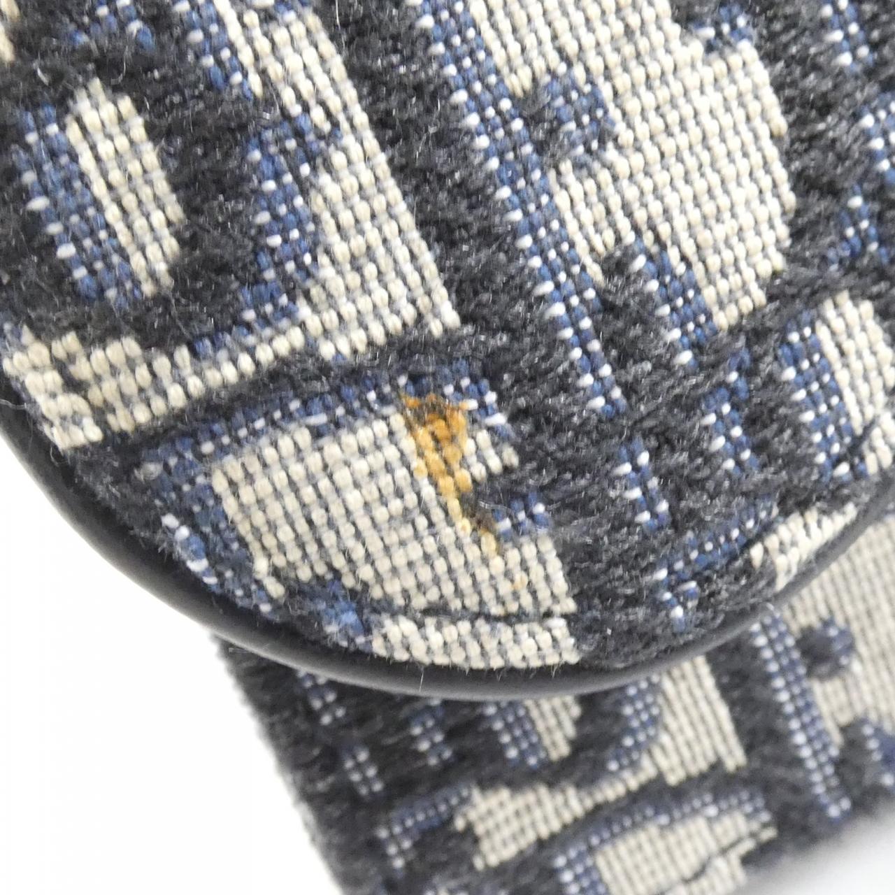 DIOR Saddle S5619CTZQ Belt Bag Canvas Black Canvas - Thumbnail 5