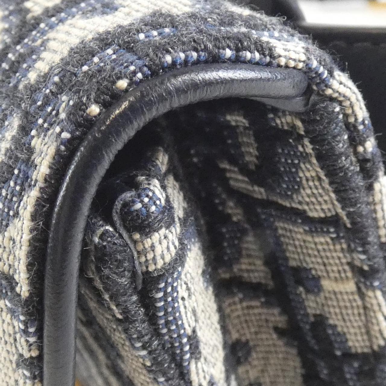 DIOR Saddle S5619CTZQ Belt Bag Canvas Black Canvas - Thumbnail 6