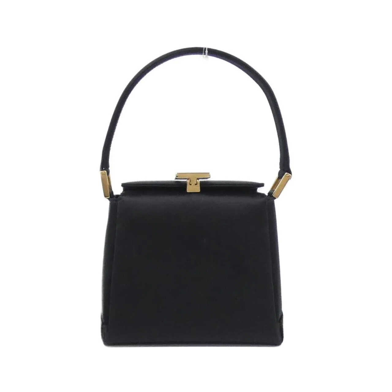 GUCCI 007 2440 Handbag Satin Black
