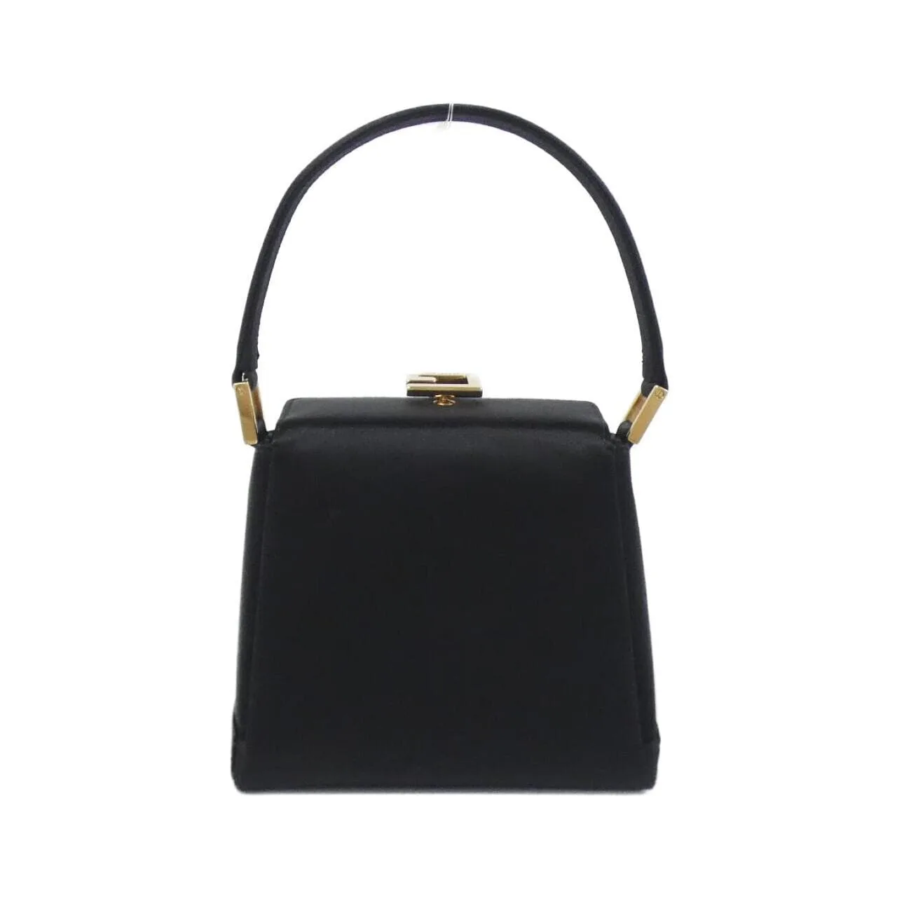 GUCCI 007 2440 Handbag Satin 黑色 緞面 中古品A - 縮圖 2