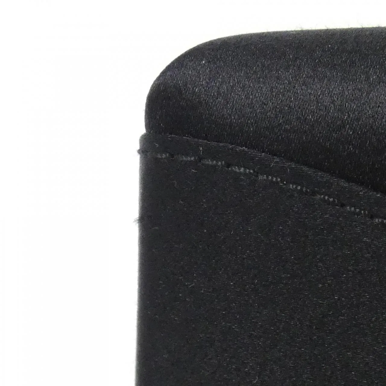 GUCCI 007 2440 Handbag Satin 黑色 緞面 中古品A - 縮圖 3