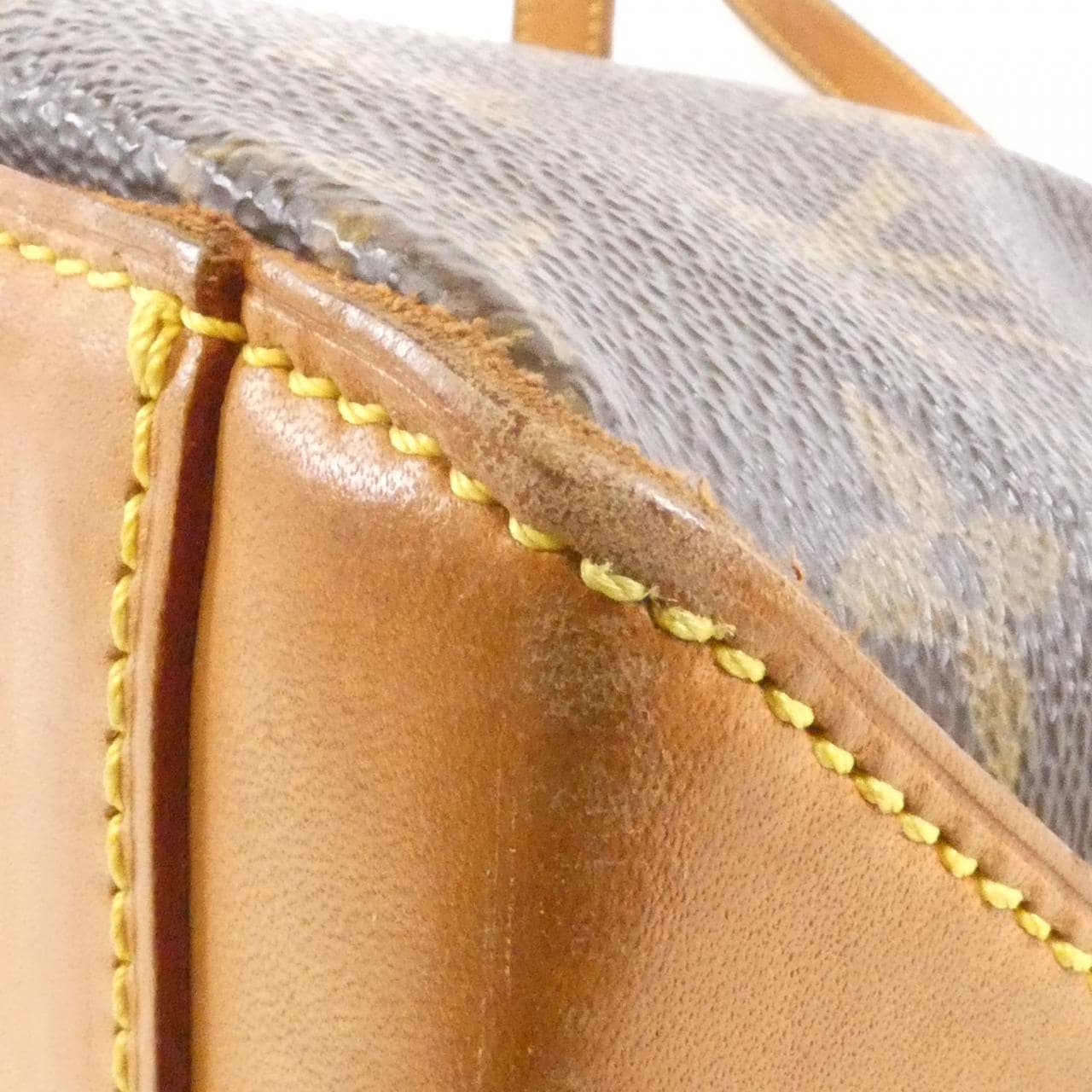 LOUIS VUITTON Caba Piano M51148 Handbag Monogram 黑色 Monogram 中古品B - 縮圖 2