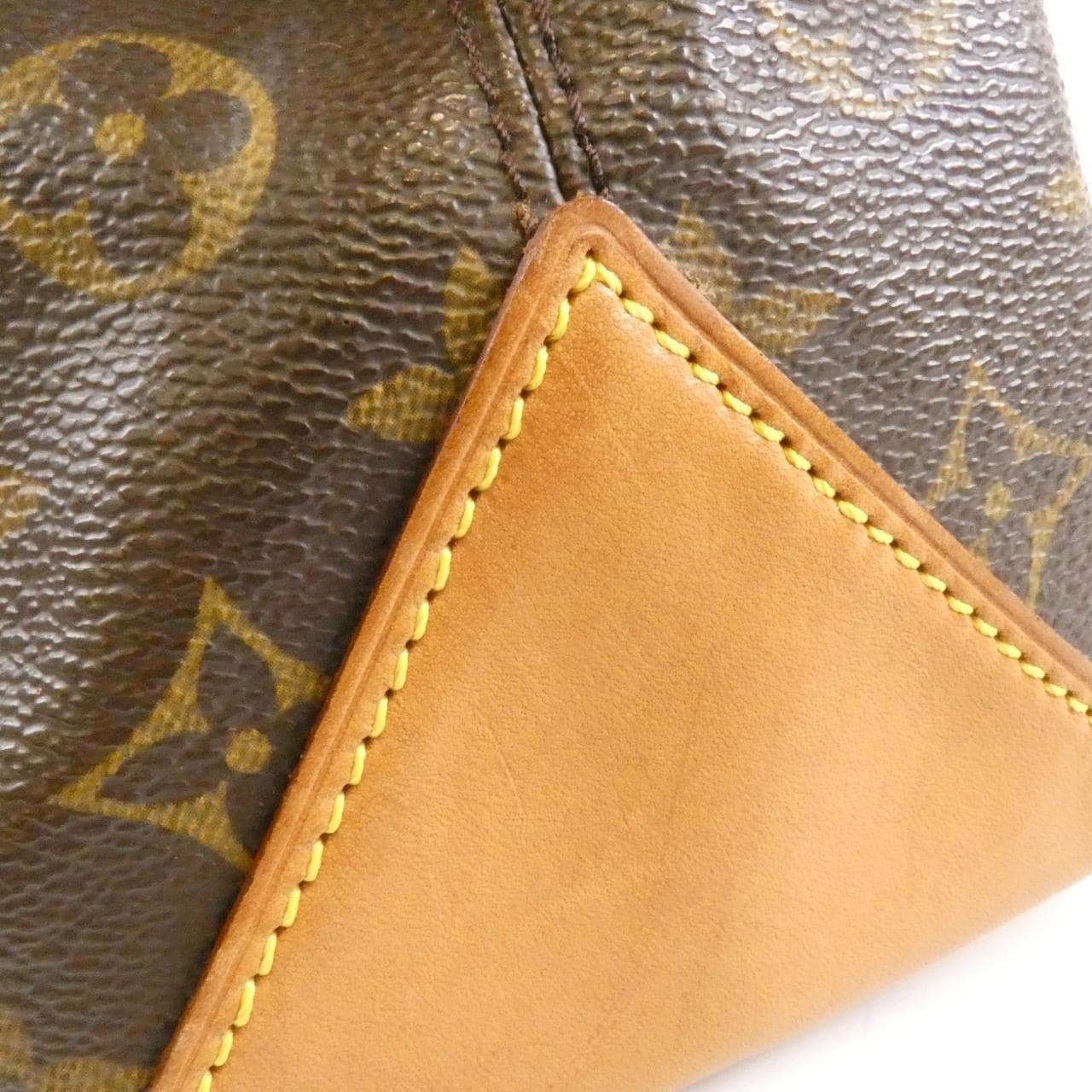 LOUIS VUITTON Caba Piano M51148 Handbag Monogram 黑色 Monogram 中古品B - 縮圖 4