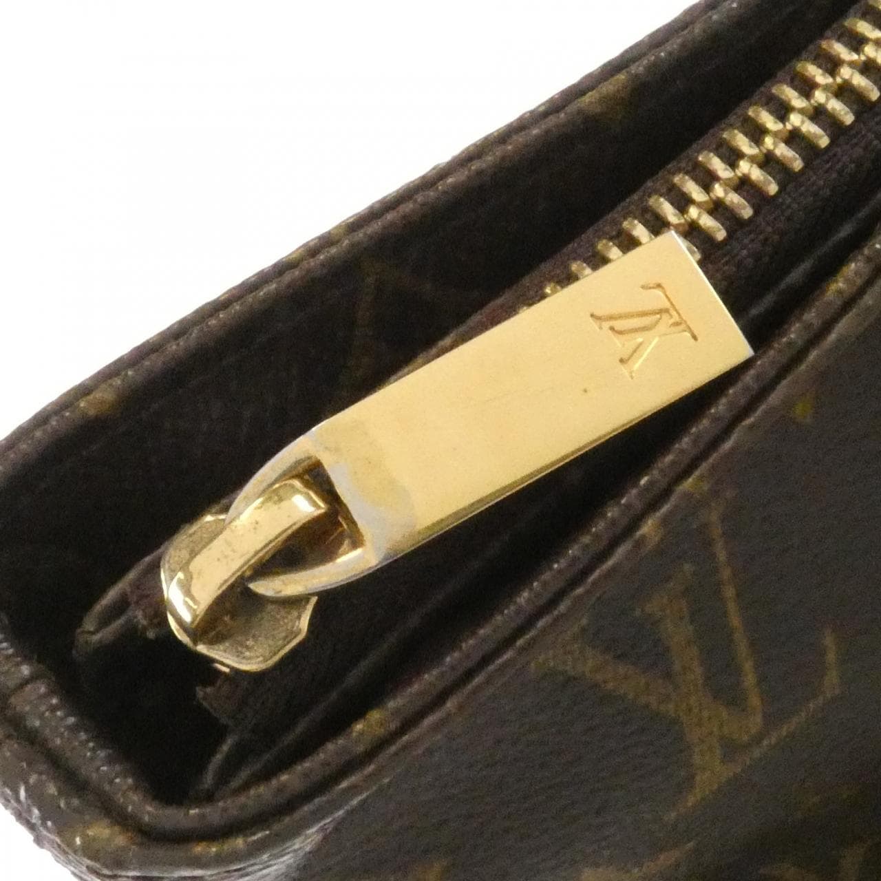 LOUIS VUITTON Caba Piano M51148 Handbag Monogram 黑色 Monogram 中古品B - 縮圖 6