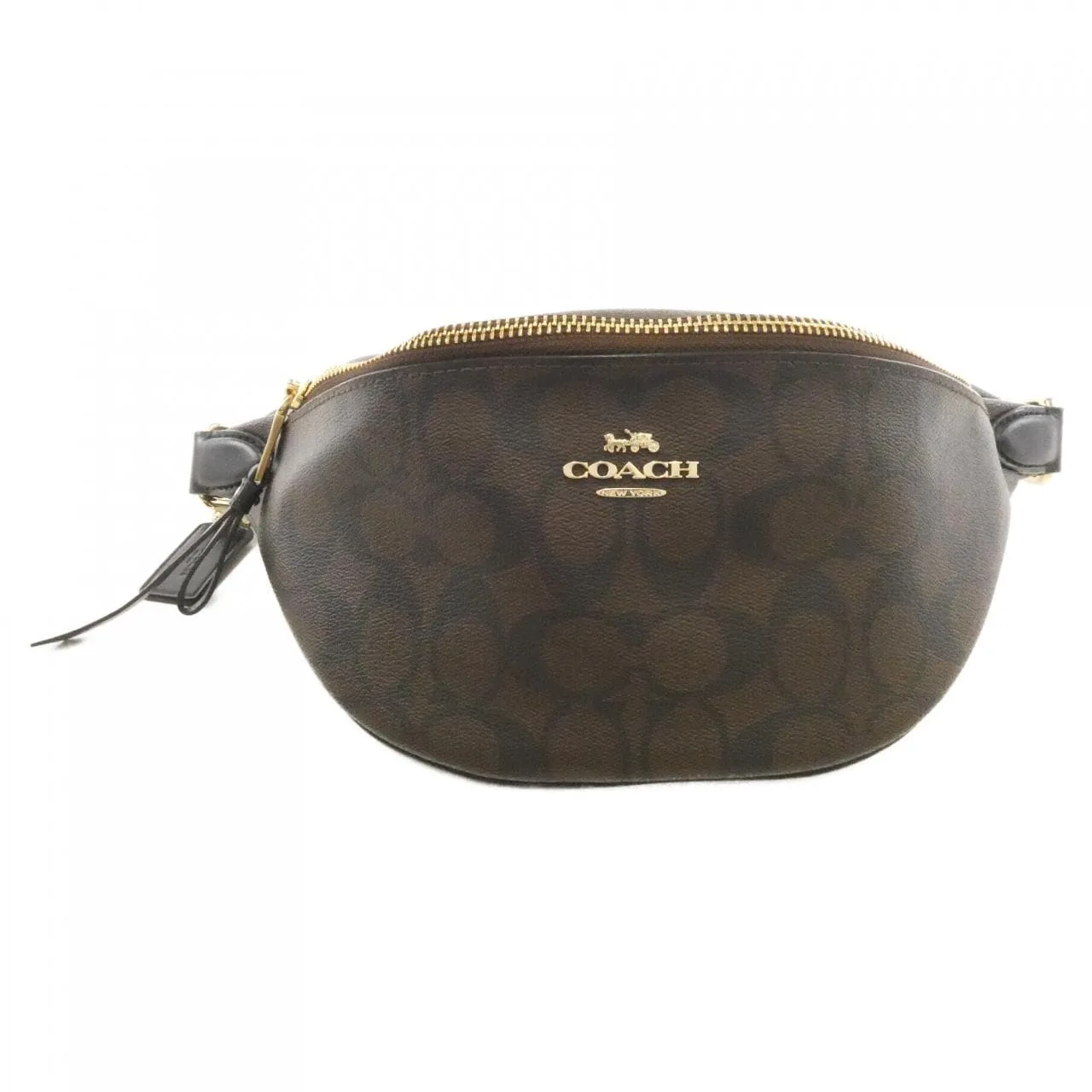 COACH F48740 Belt Canvas Brown