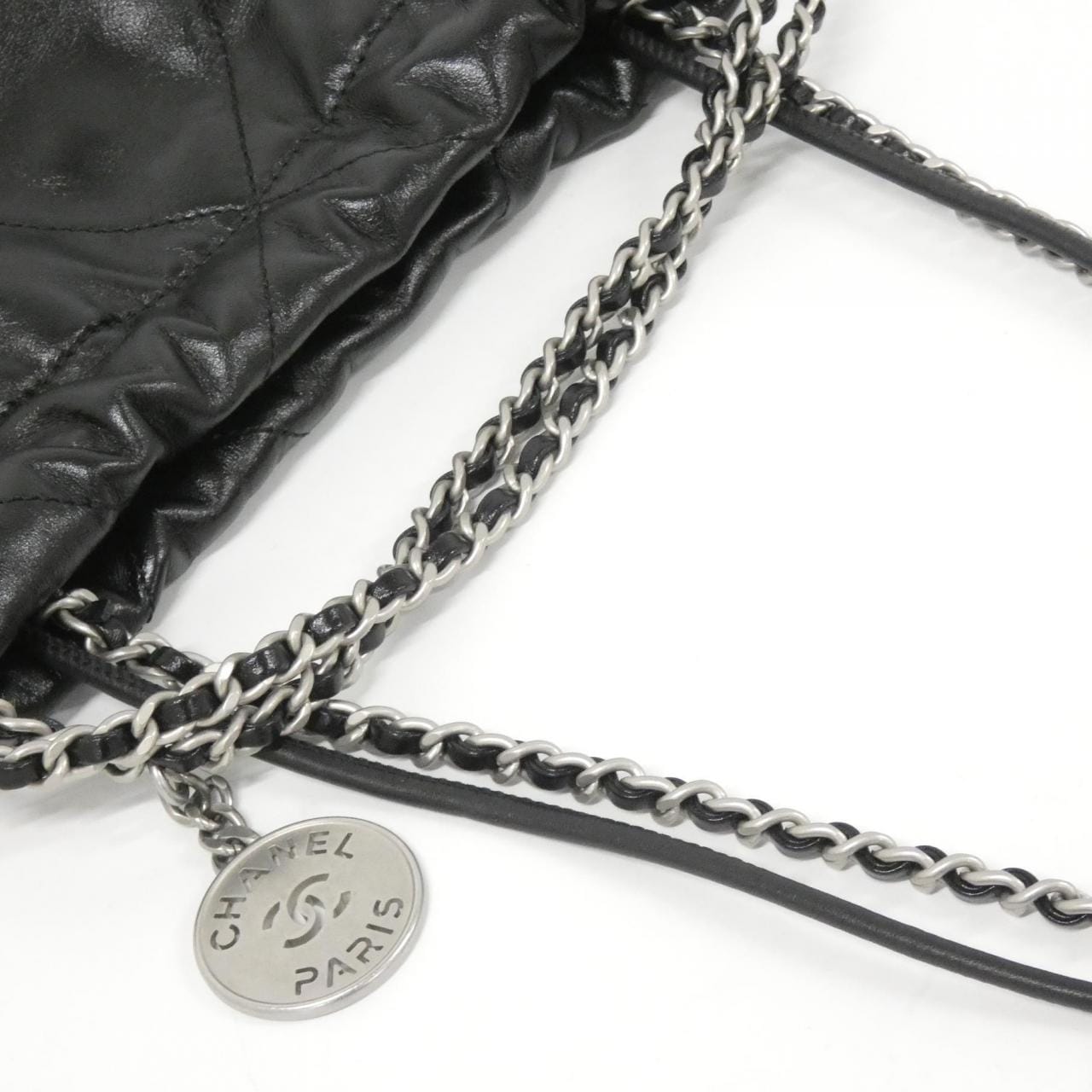 CHANEL Chanel 22 AS3980 Bag 黑色 - 縮圖 5