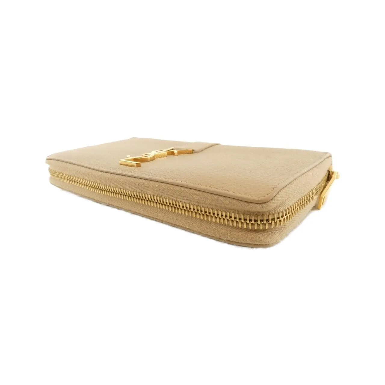 SAINT LAURENT 414570 B680J Wallet Beige Rank B - Thumbnail 3