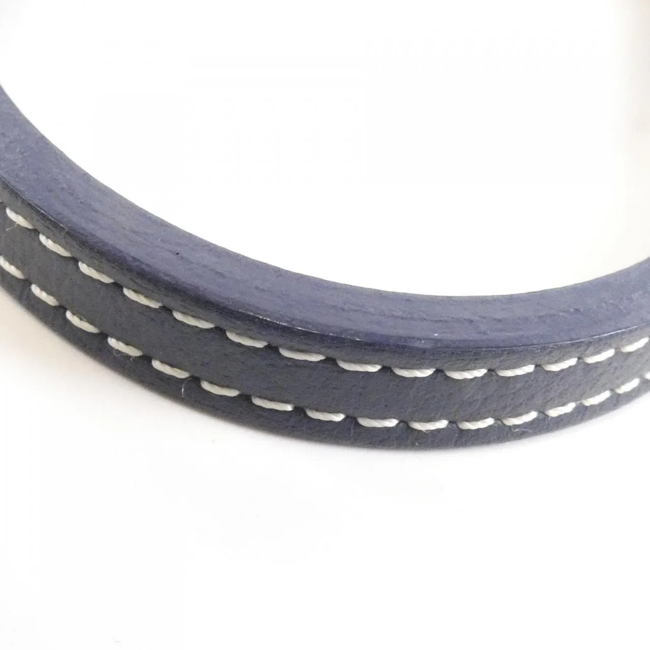 GOYARD Anjou Handbag Canvas Navy Canvas Rank B - Thumbnail 6