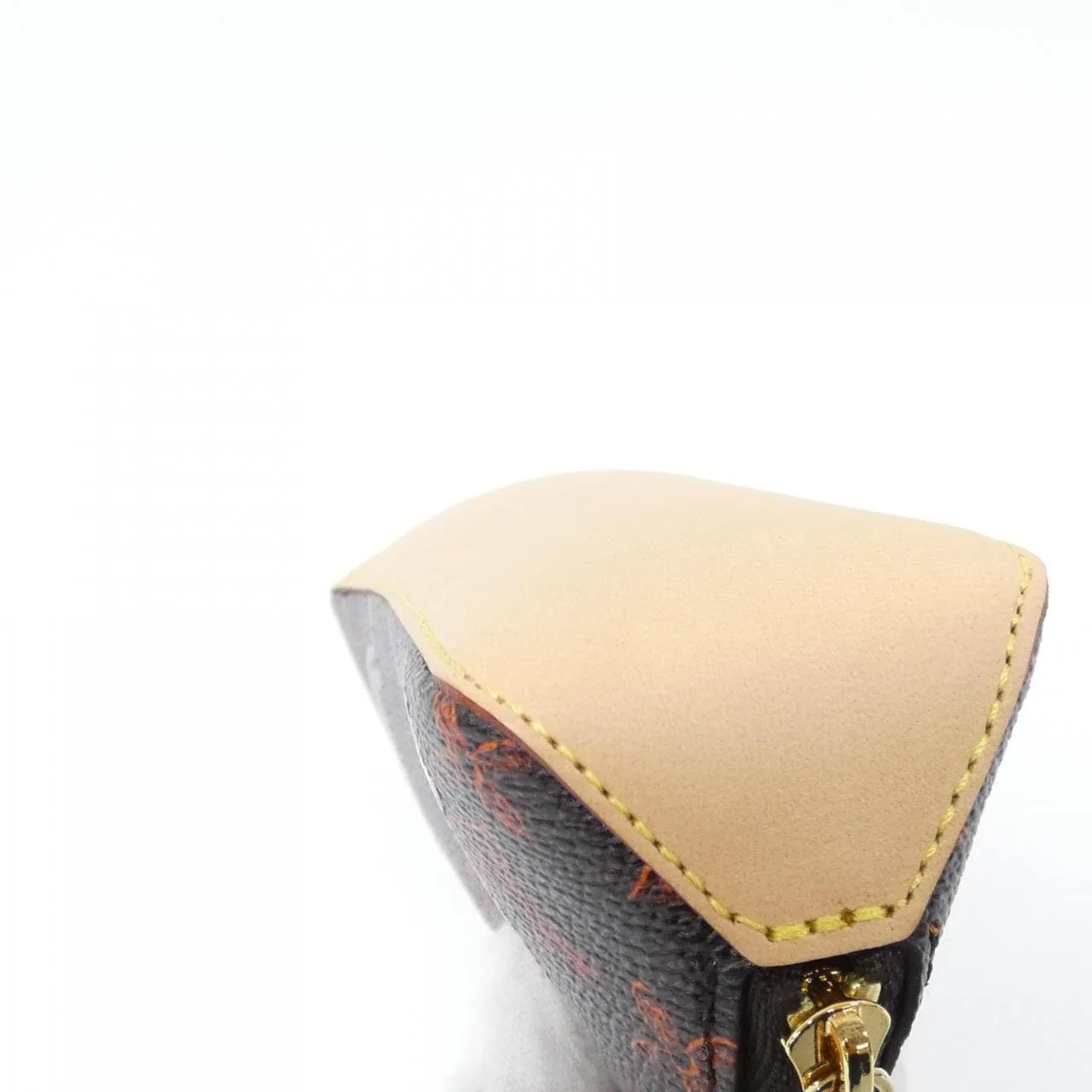 LOUIS VUITTON GI0357 Wallet Lambskin 棕色 羊皮 中古品A - 縮圖 4