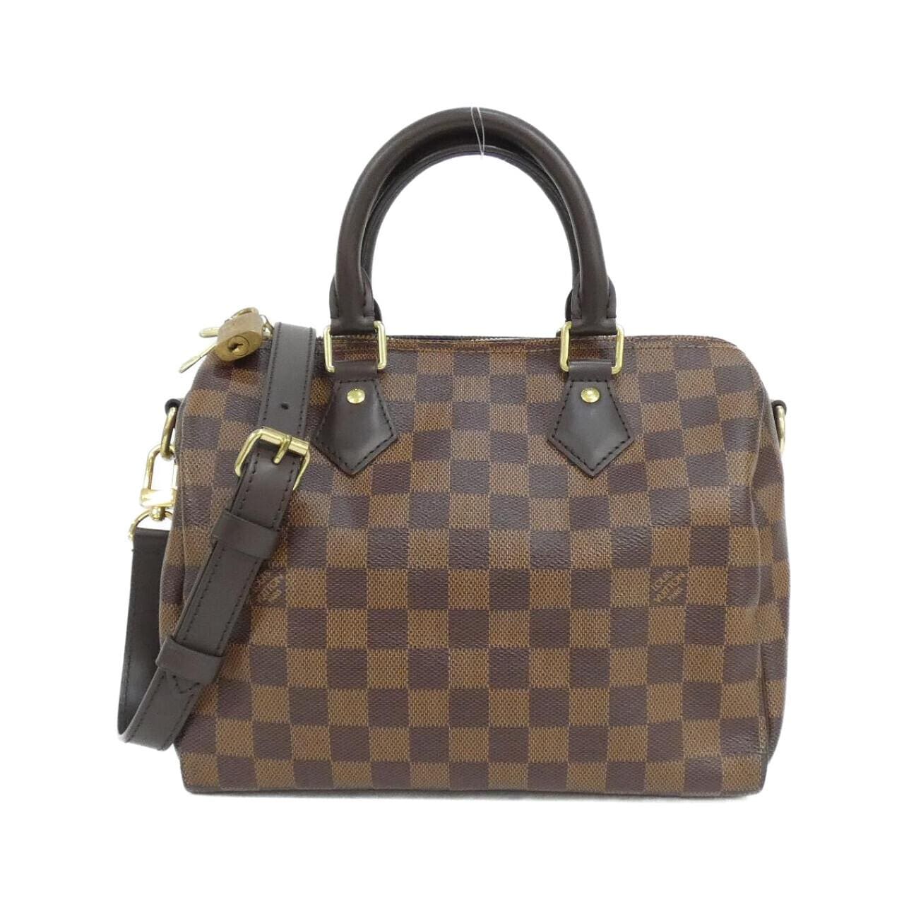 LOUIS VUITTON Speedy N41368 Boston Bag Damier Black