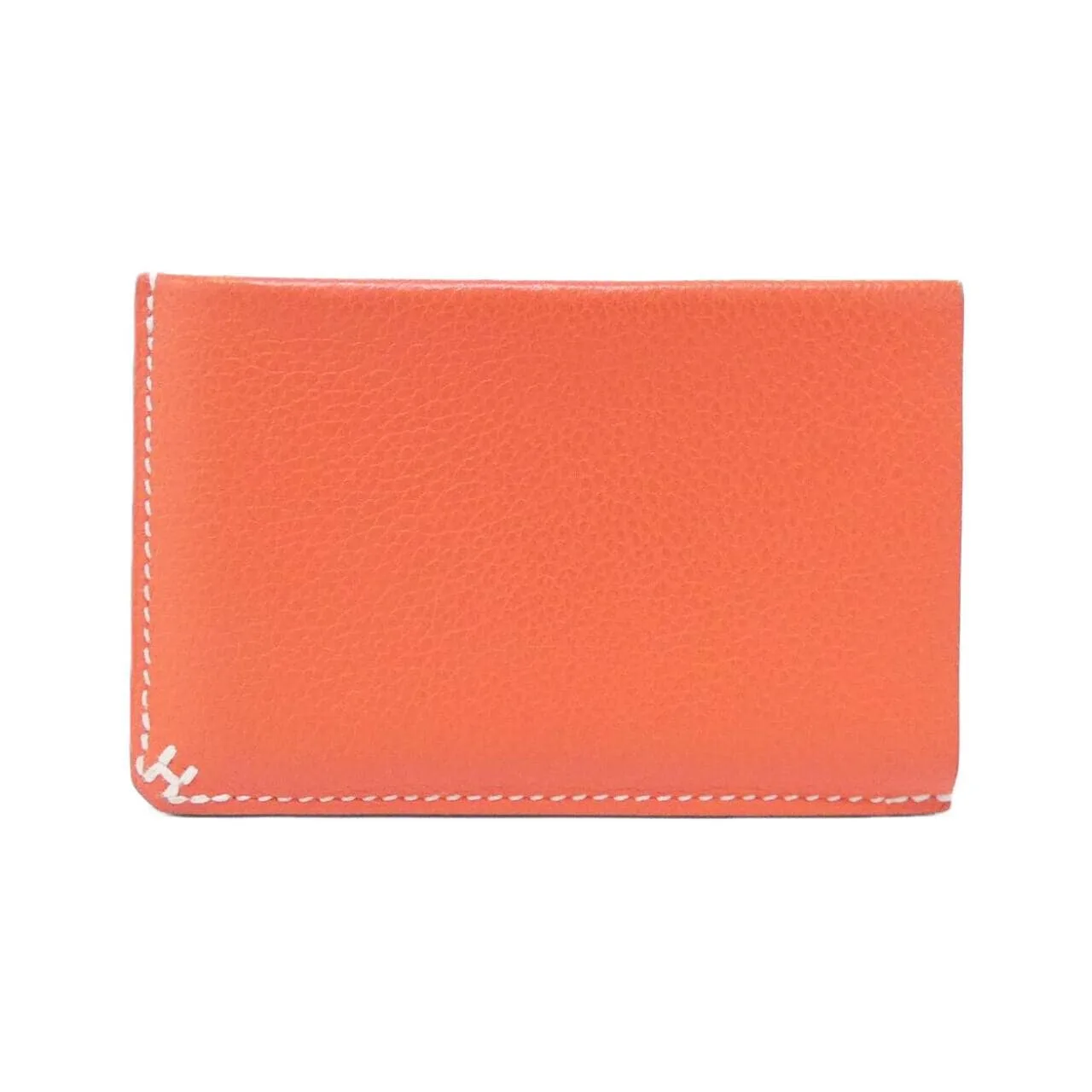 HERMES 084859CA Card Case Orange