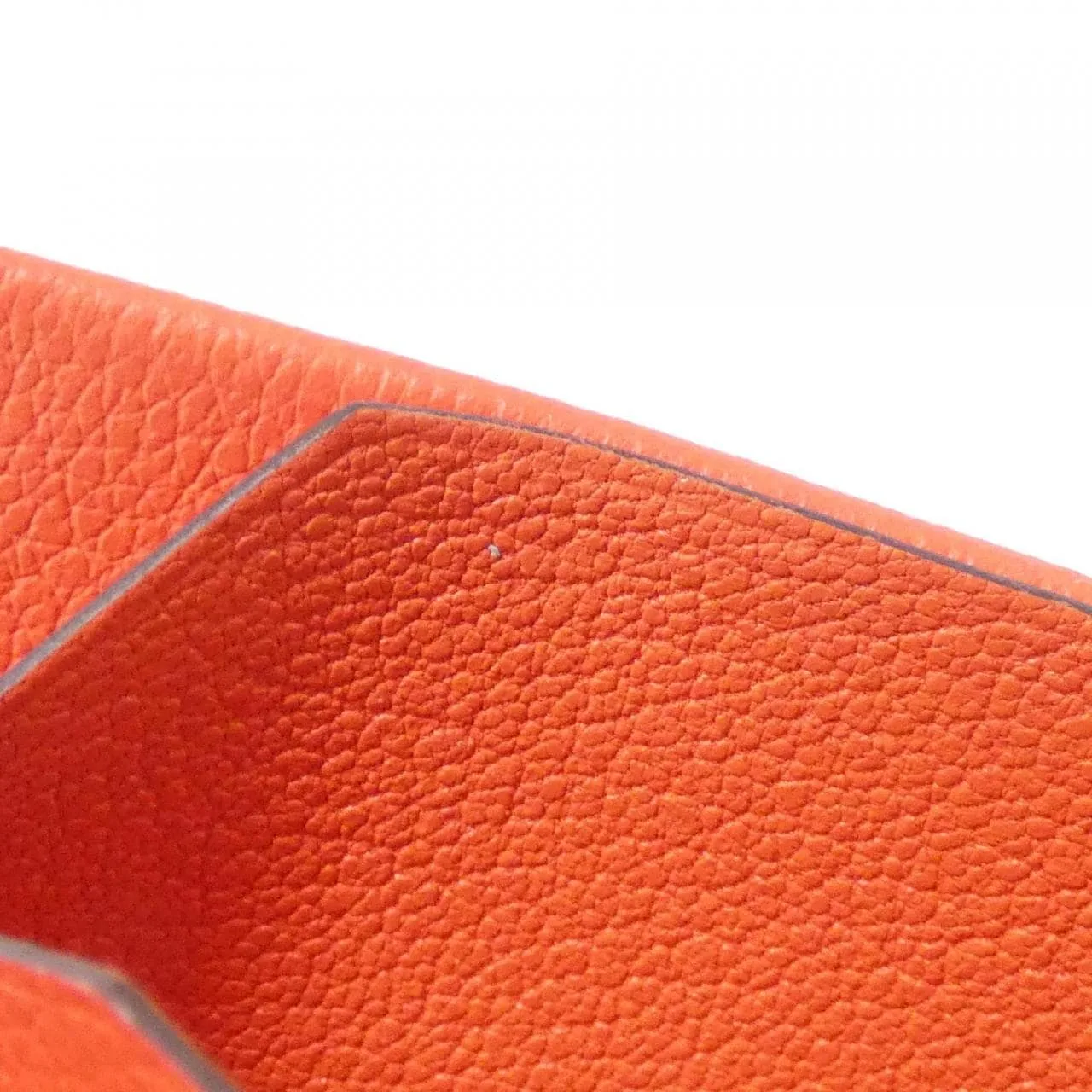 HERMES 084859CA Card Case 橙色 中古品A - 縮圖 6