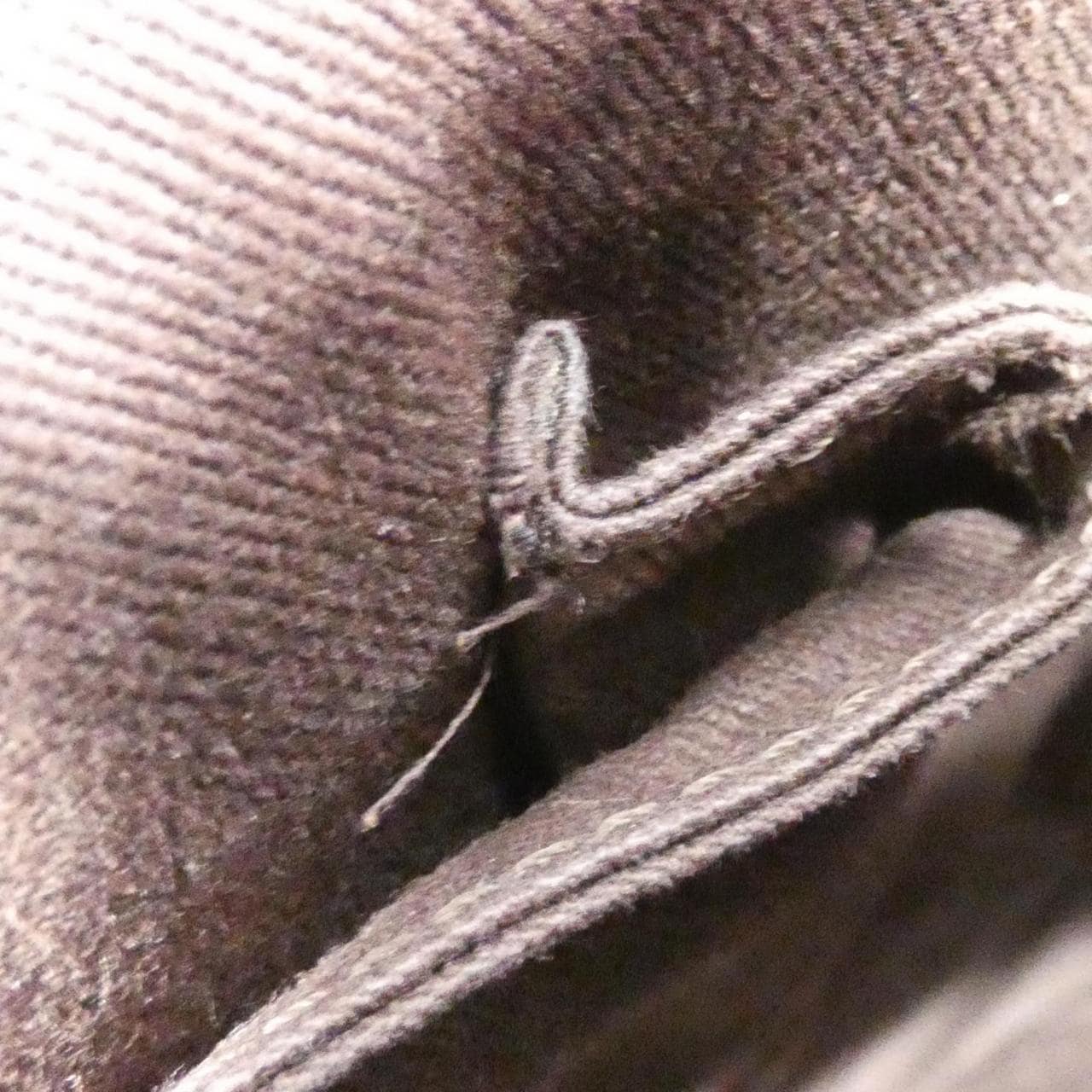 CELINE Bag Canvas 米色 帆布 中古品B - 縮圖 10