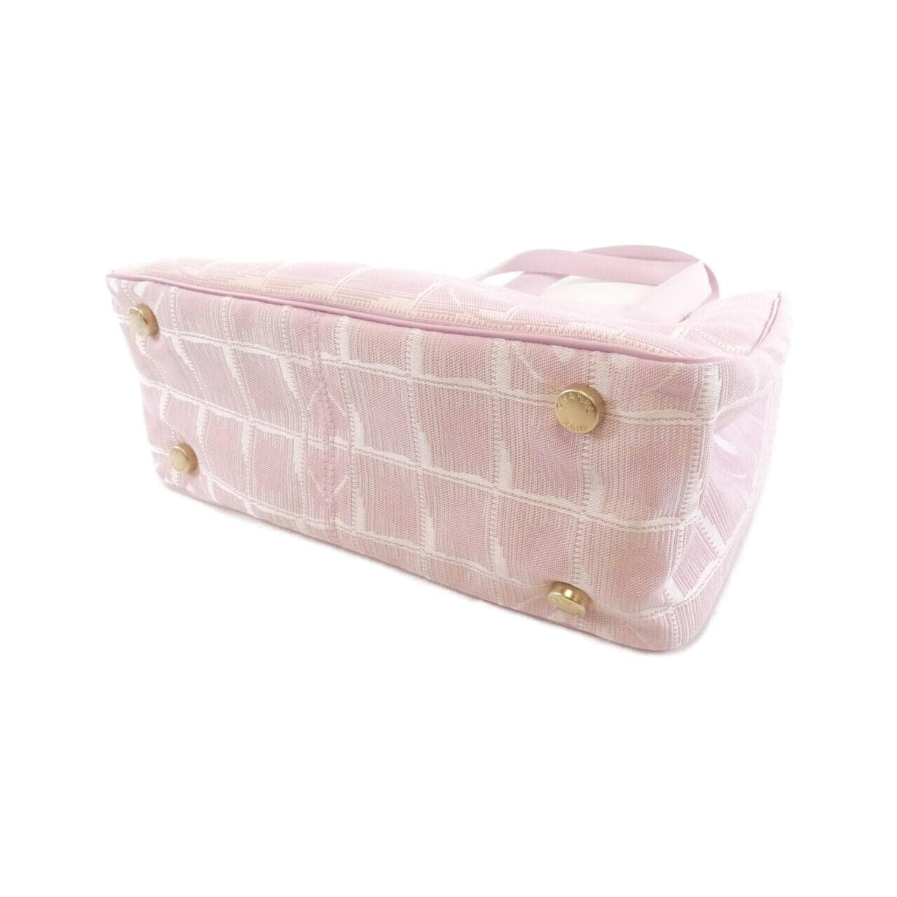 CHANEL Handbag Nylon Pink Nylon - Thumbnail 2