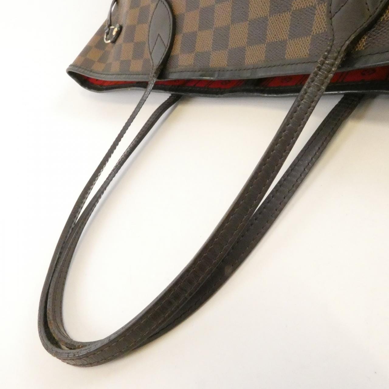 LOUIS VUITTON Neverfull N51105 Tote Damier Black Damier Rank B - Thumbnail 7